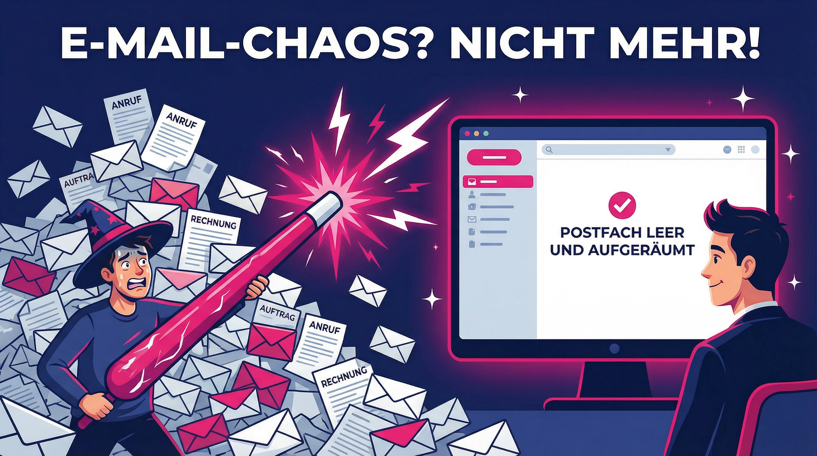 Postfach-Schock am Morgen? So kriegst du deine E-Mails in