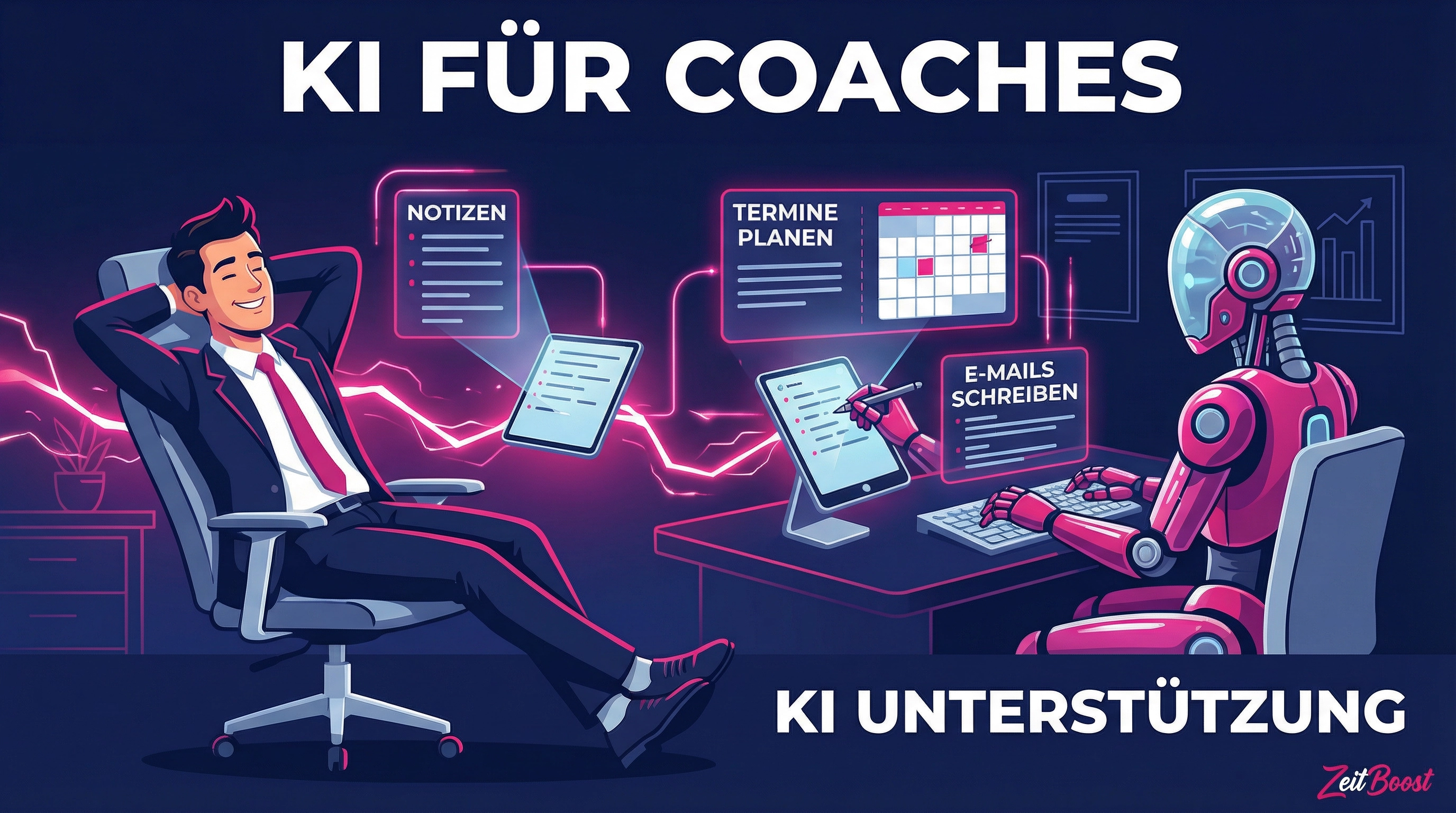 Dein Coaching-Alltag: Wie KI dir 5 Stunden pro Woche