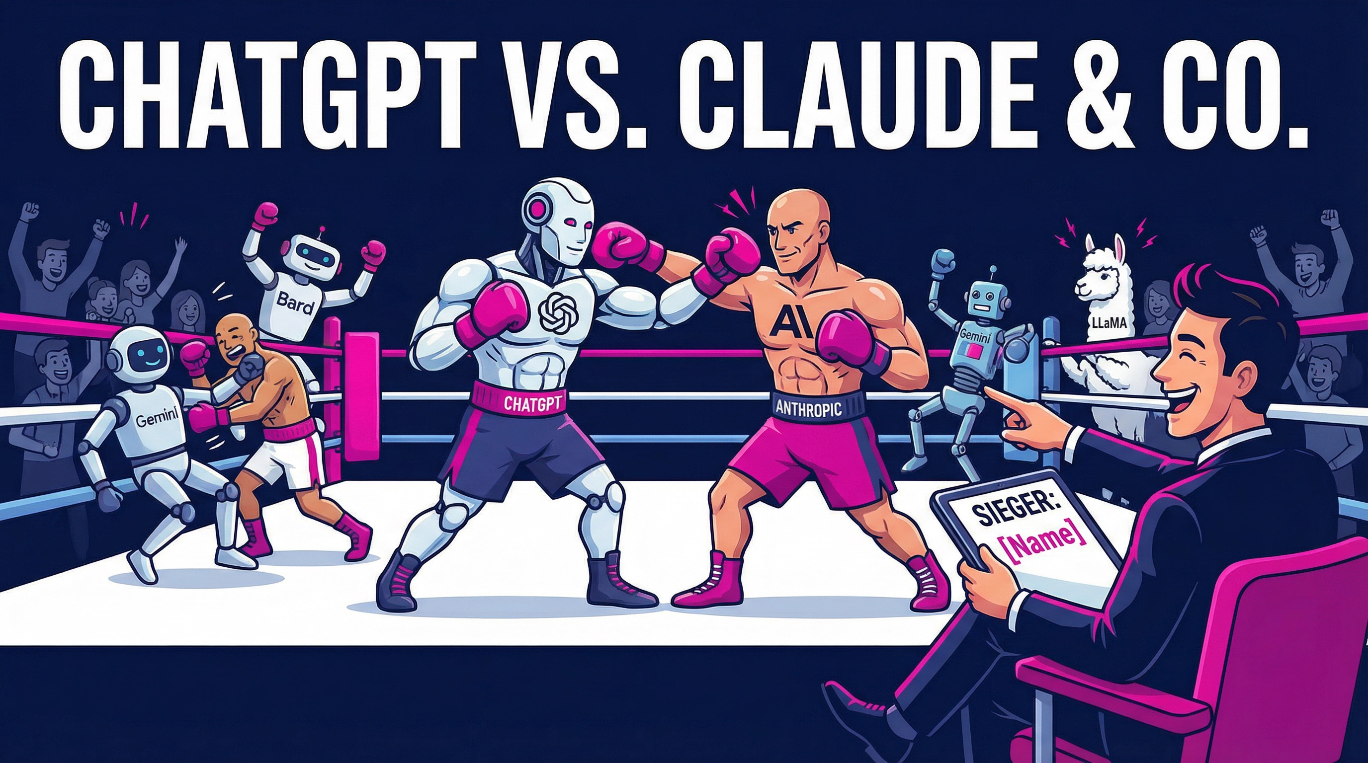 Deine KI-Wahl: ChatGPT, Claude oder Überraschung?