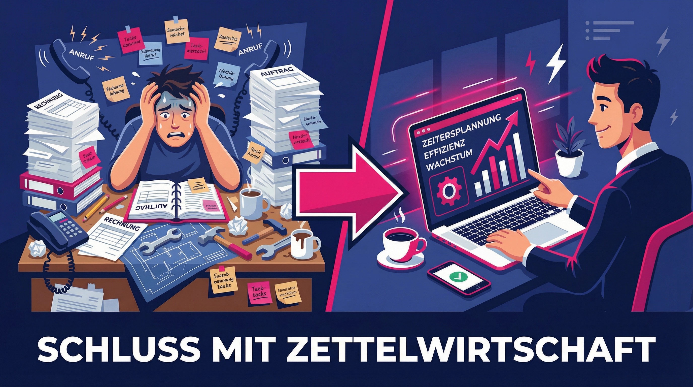 Dein Papierkram: 3 Stunden weniger pro Woche? So geht's!