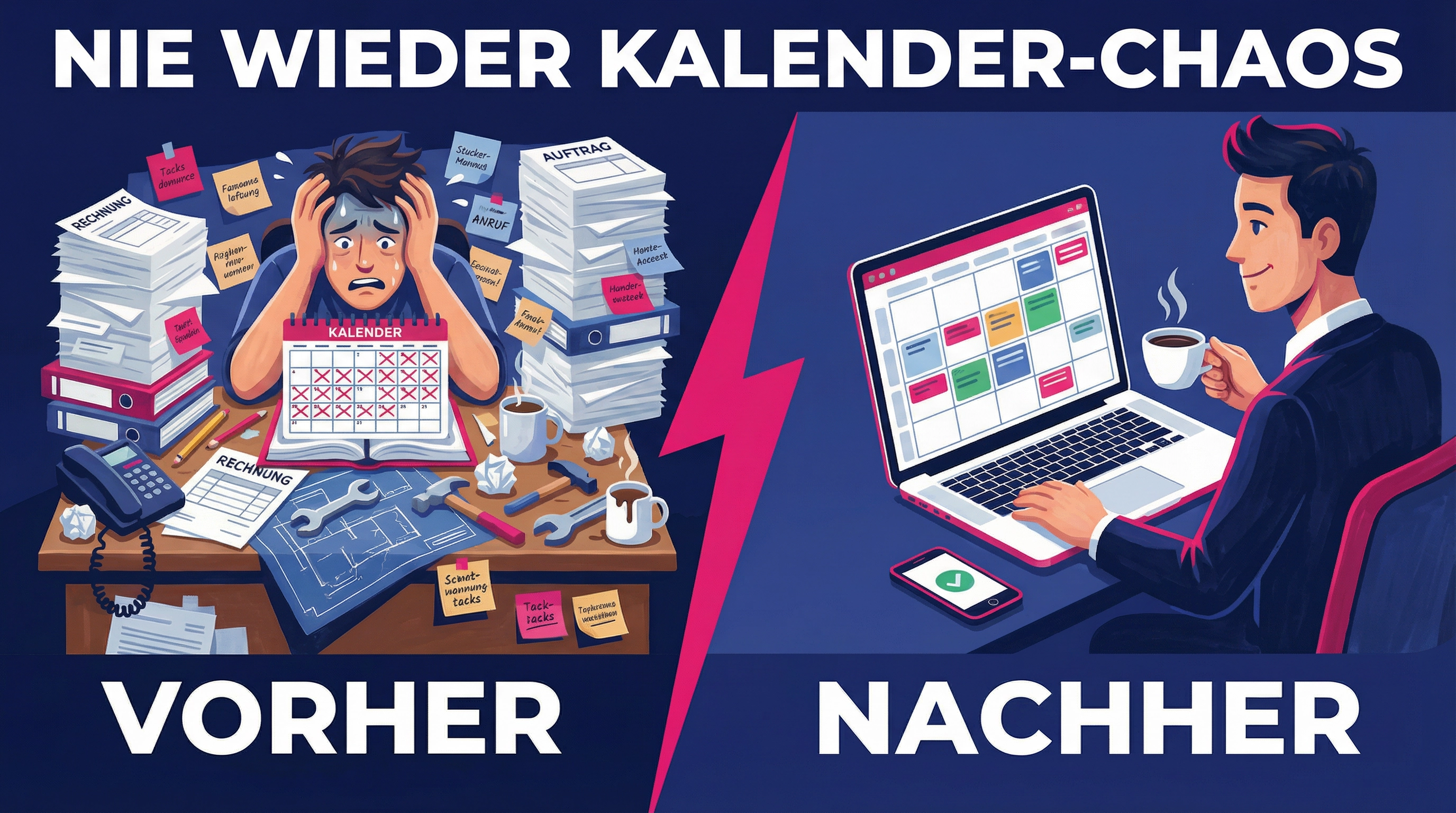 Dein Kalender ist ein Monster? Zähm ihn in 3 Schritten!