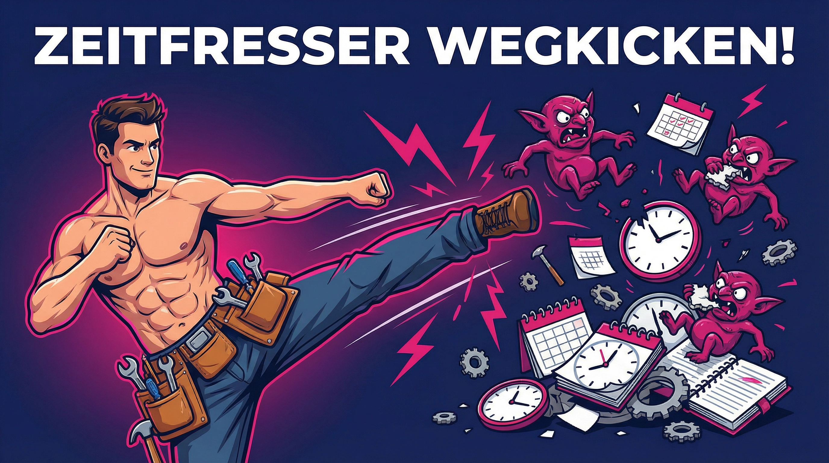 Handwerk: Verlierst du täglich 2 Stunden? So holst du sie