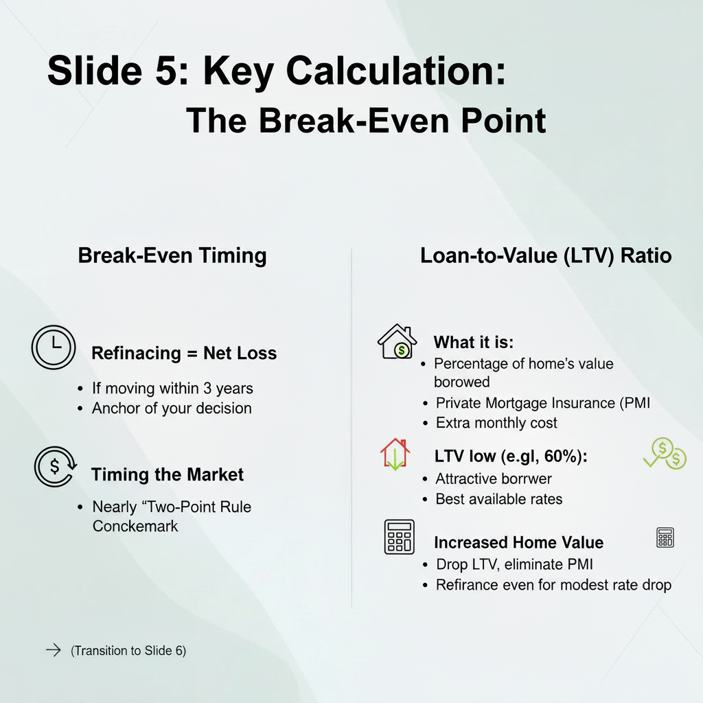 Slide 5: Key Calculation: The Break-Even Point