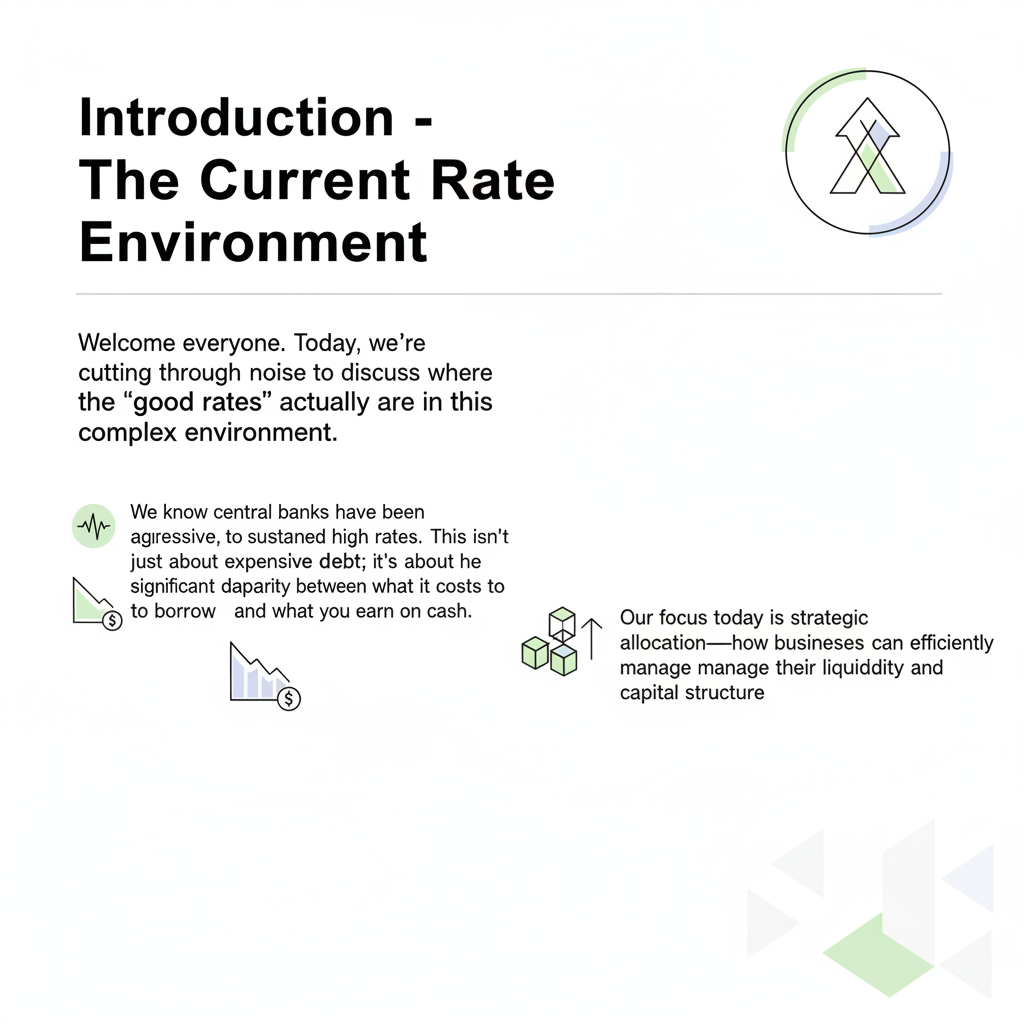Slide 1: Introduction - The Current Rate Environment