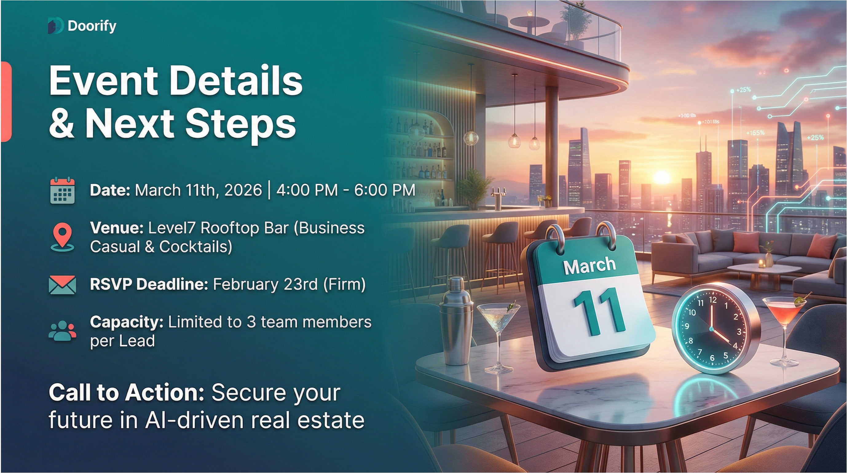 Event Details & Next Steps