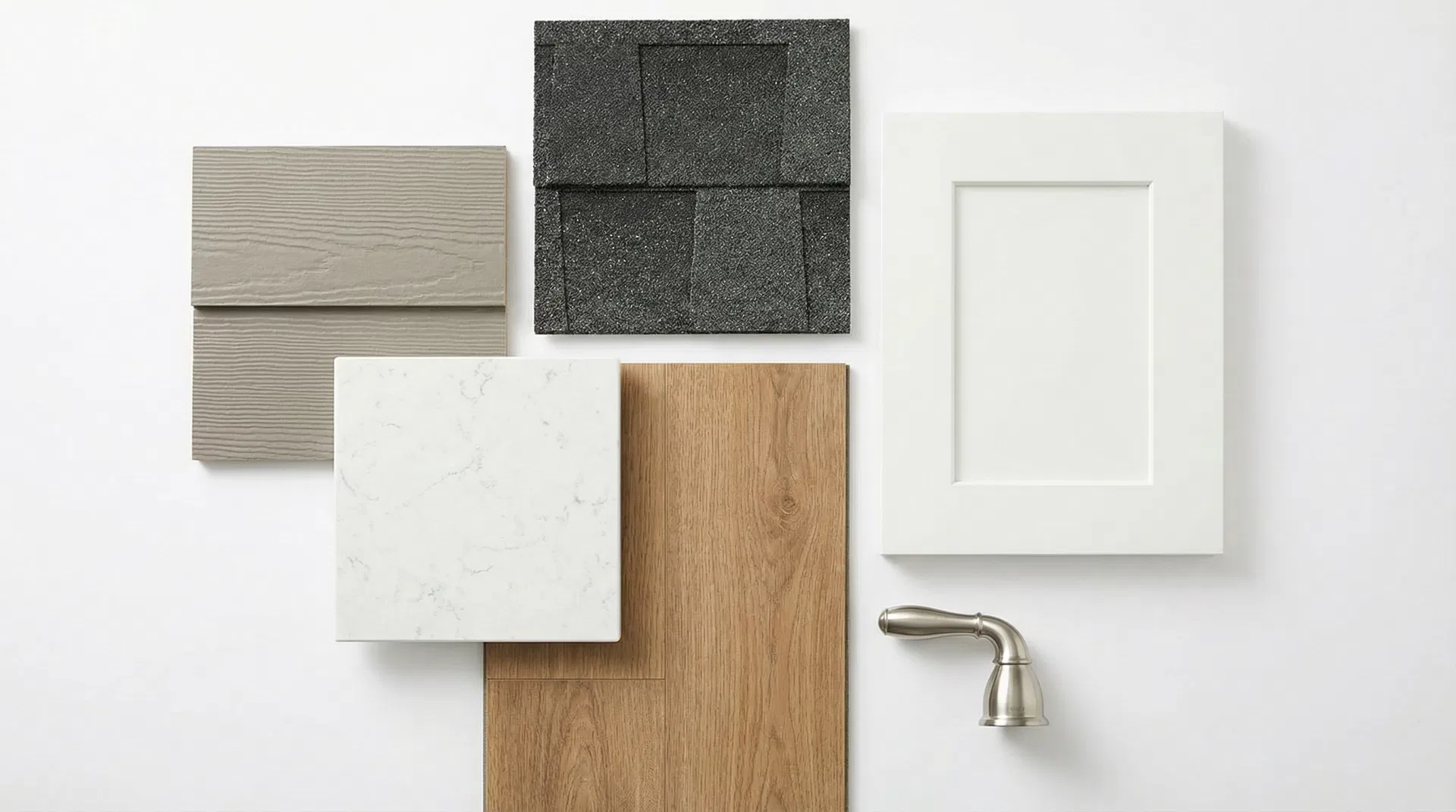 Material selections sample board