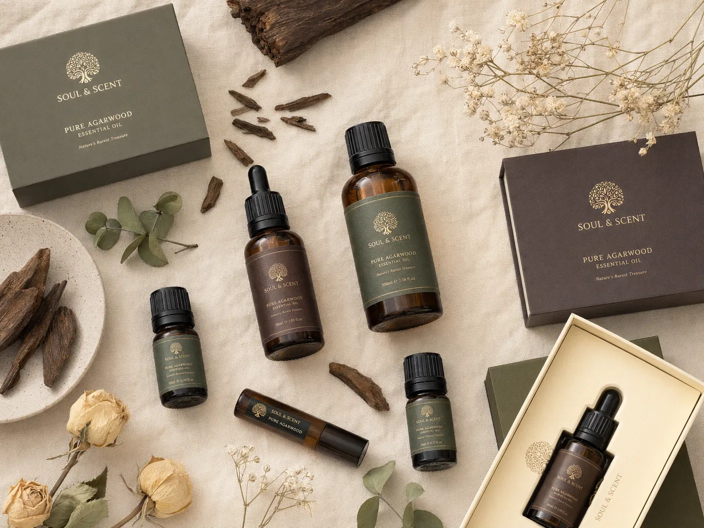 時代沉香產品系列