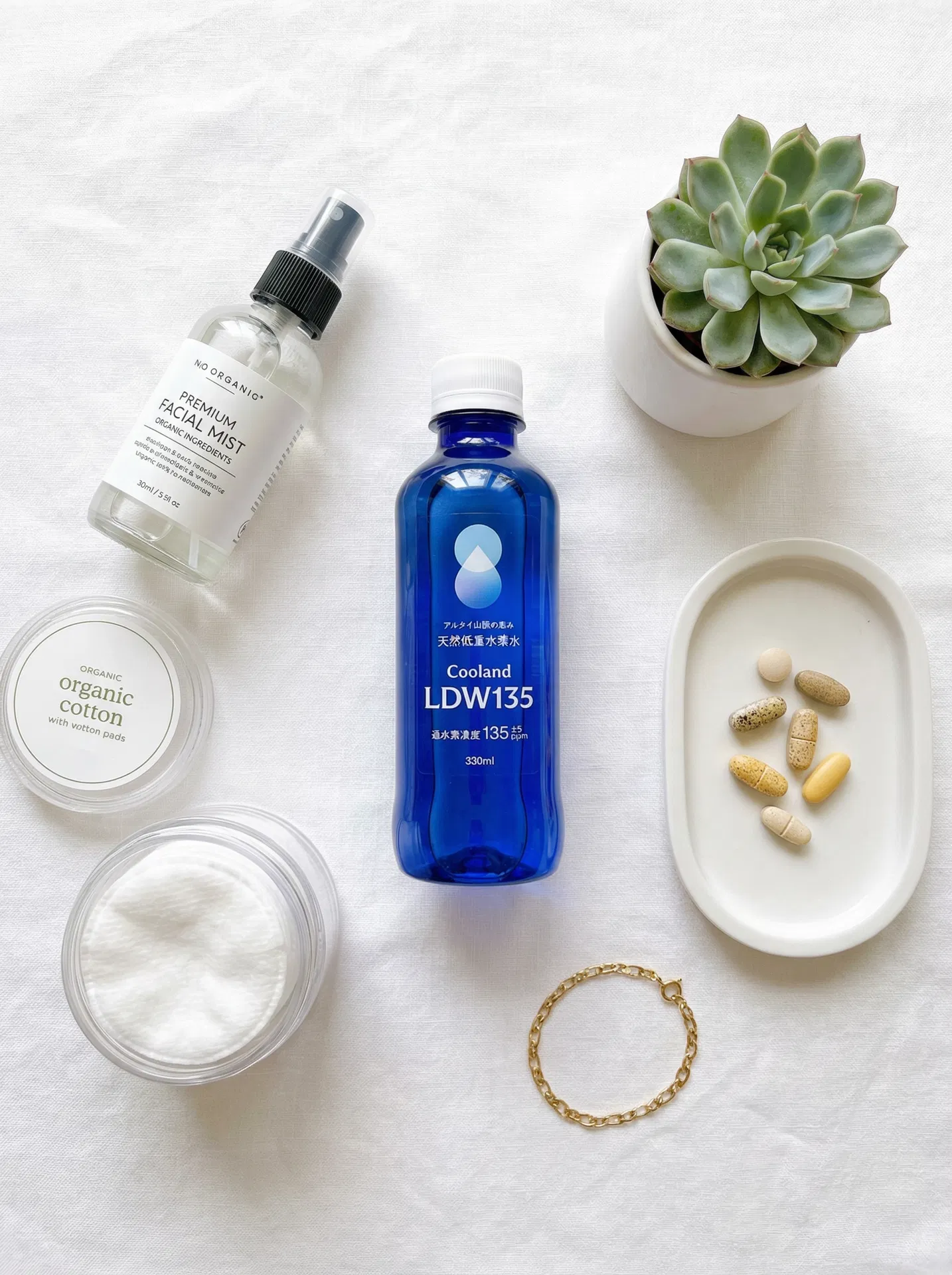 朝のスキンケアと一緒に