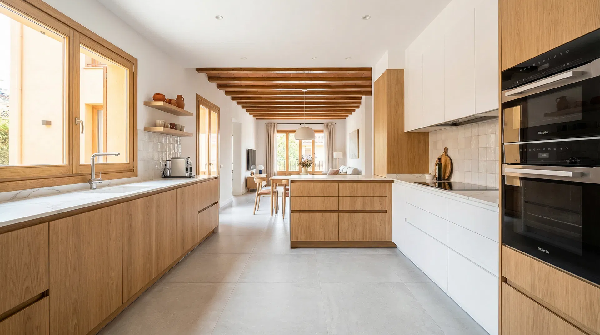 Reforma integral de cocina en Santiago de Compostela