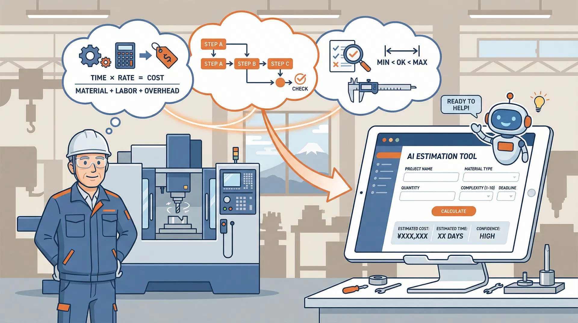 熟練工の暗黙知を「デジタル工場長」に継承