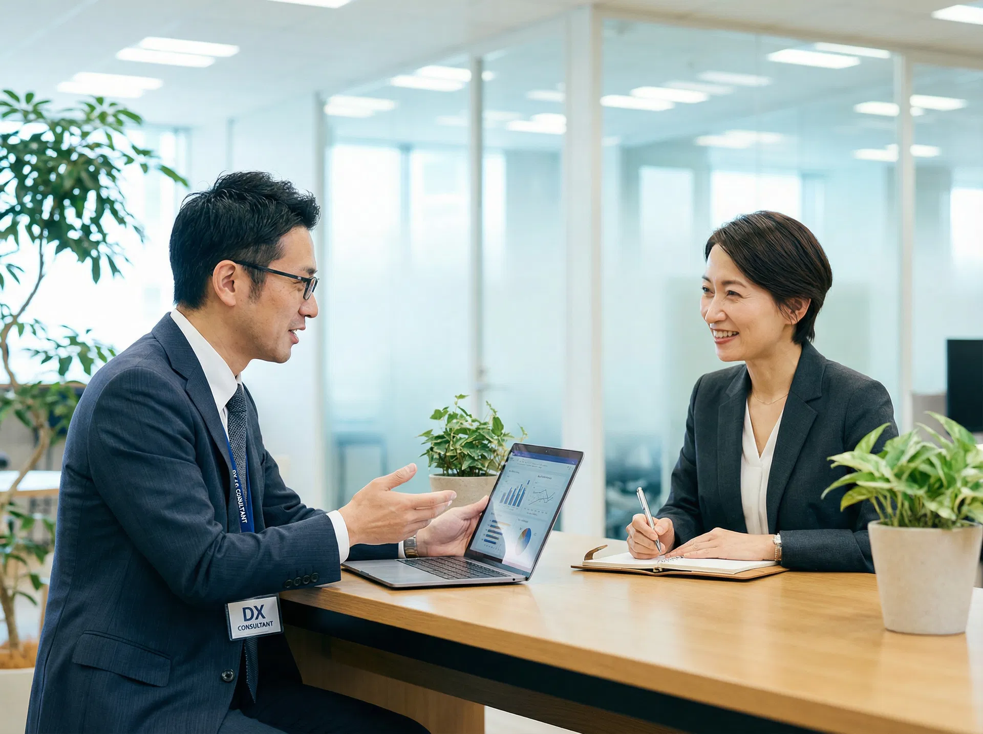無料相談の様子