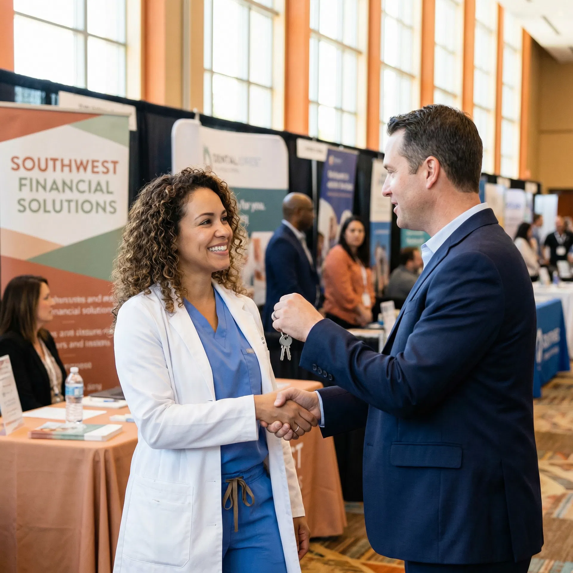 Key handoff moment at WRDE 2026