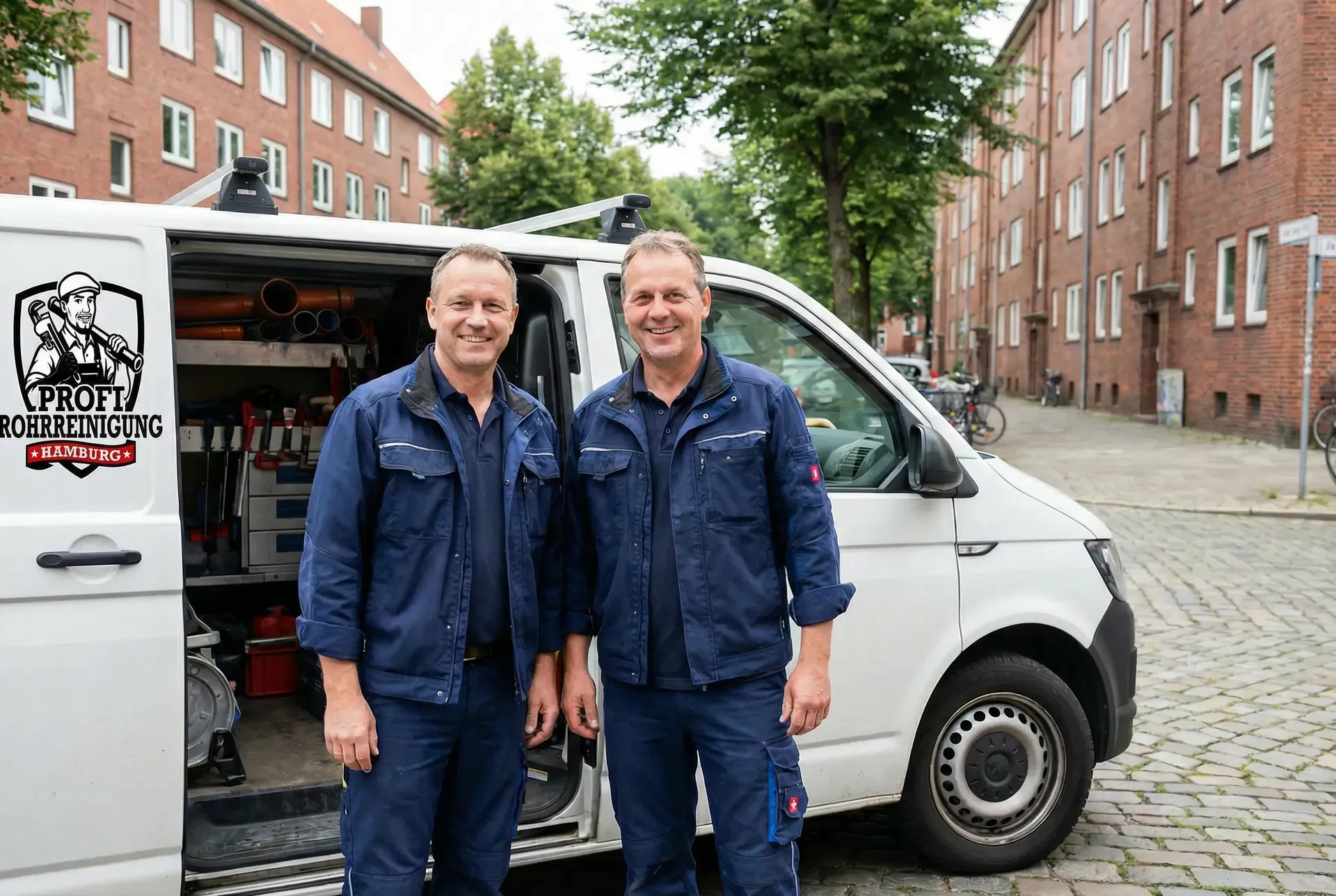 Rohrreinigung Team in Langenhorn