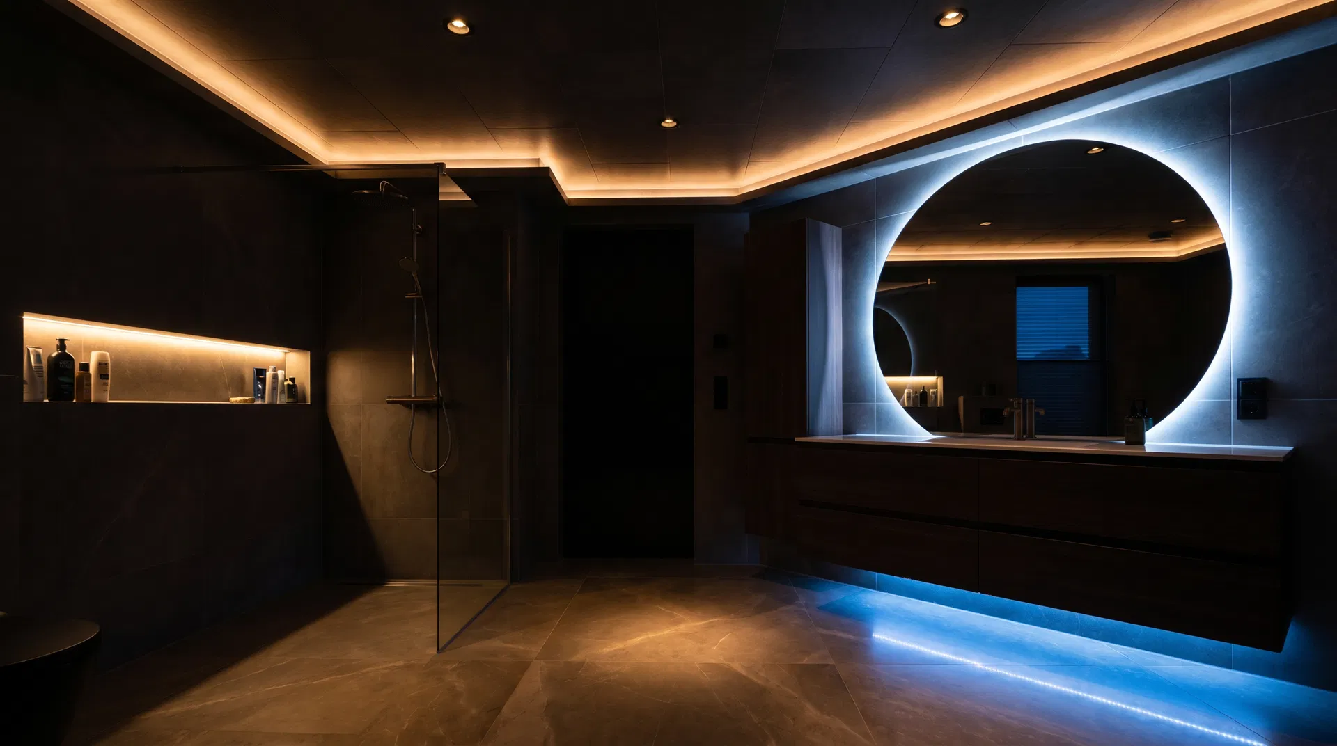 Beleuchtung im Badezimmer – Professionelle Lichtkonzepte für Hamburg