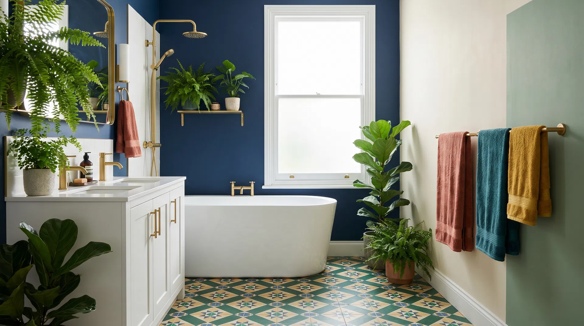 Farben im Badezimmer – Farbkonzepte für Hamburg