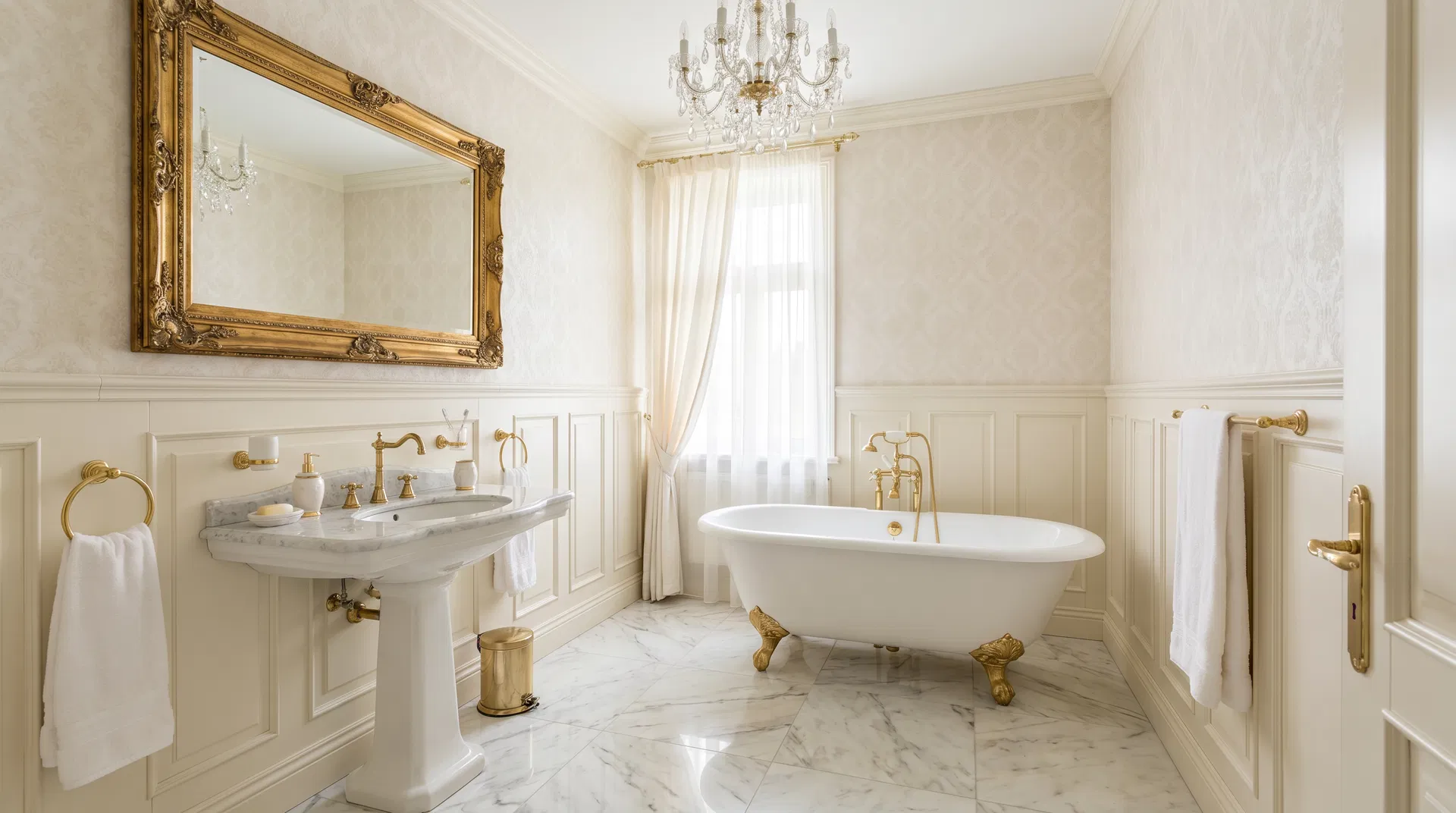 Das klassische Badezimmer in Hamburg