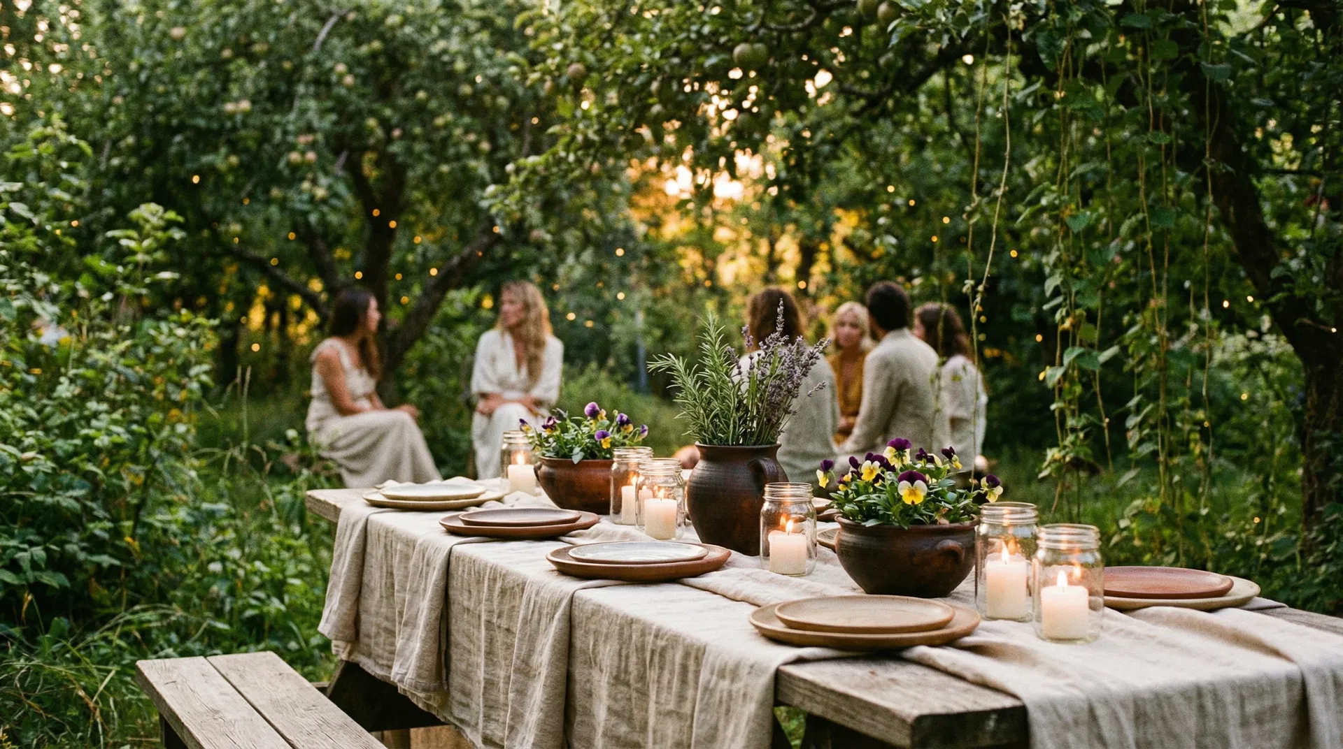 Forest-to-table dining at FrescoCamp