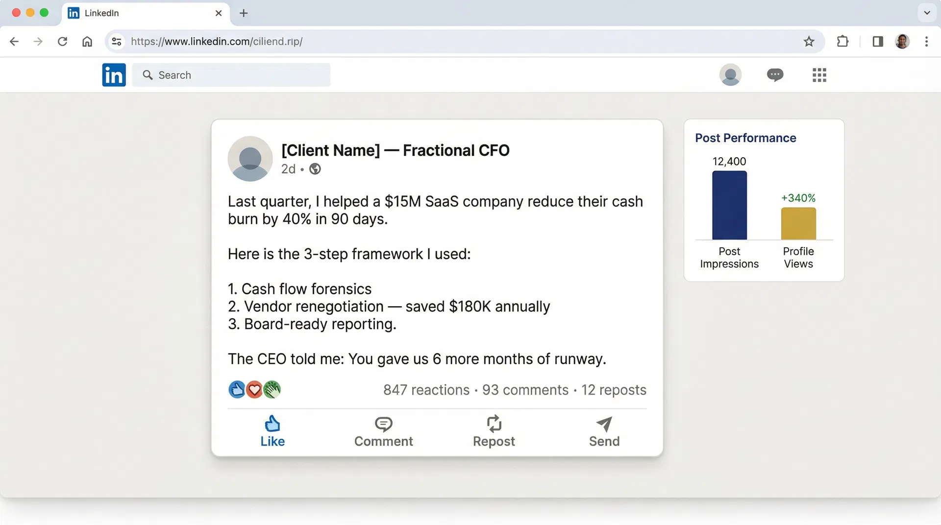 Monthly Content (12 Posts)