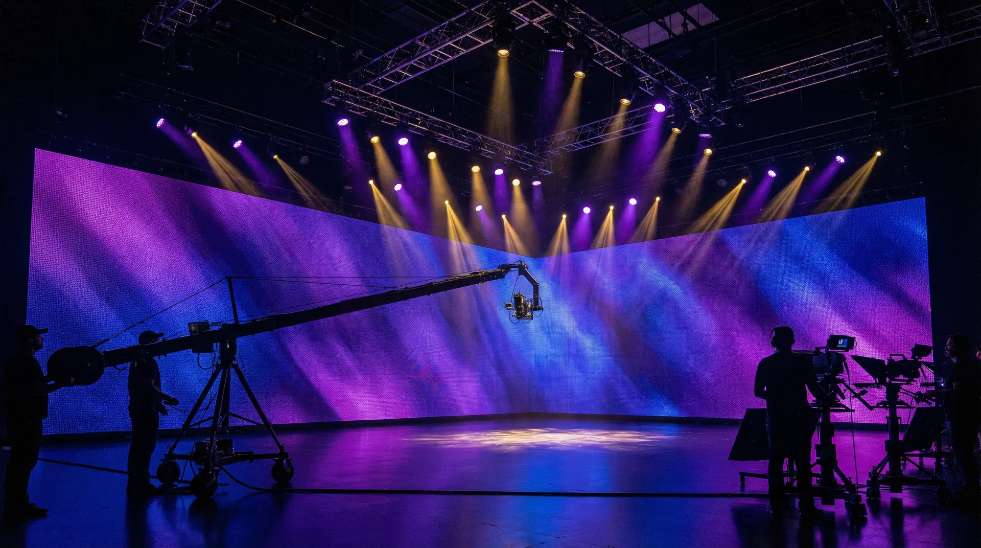 Hollywood TV Studio with LED wall