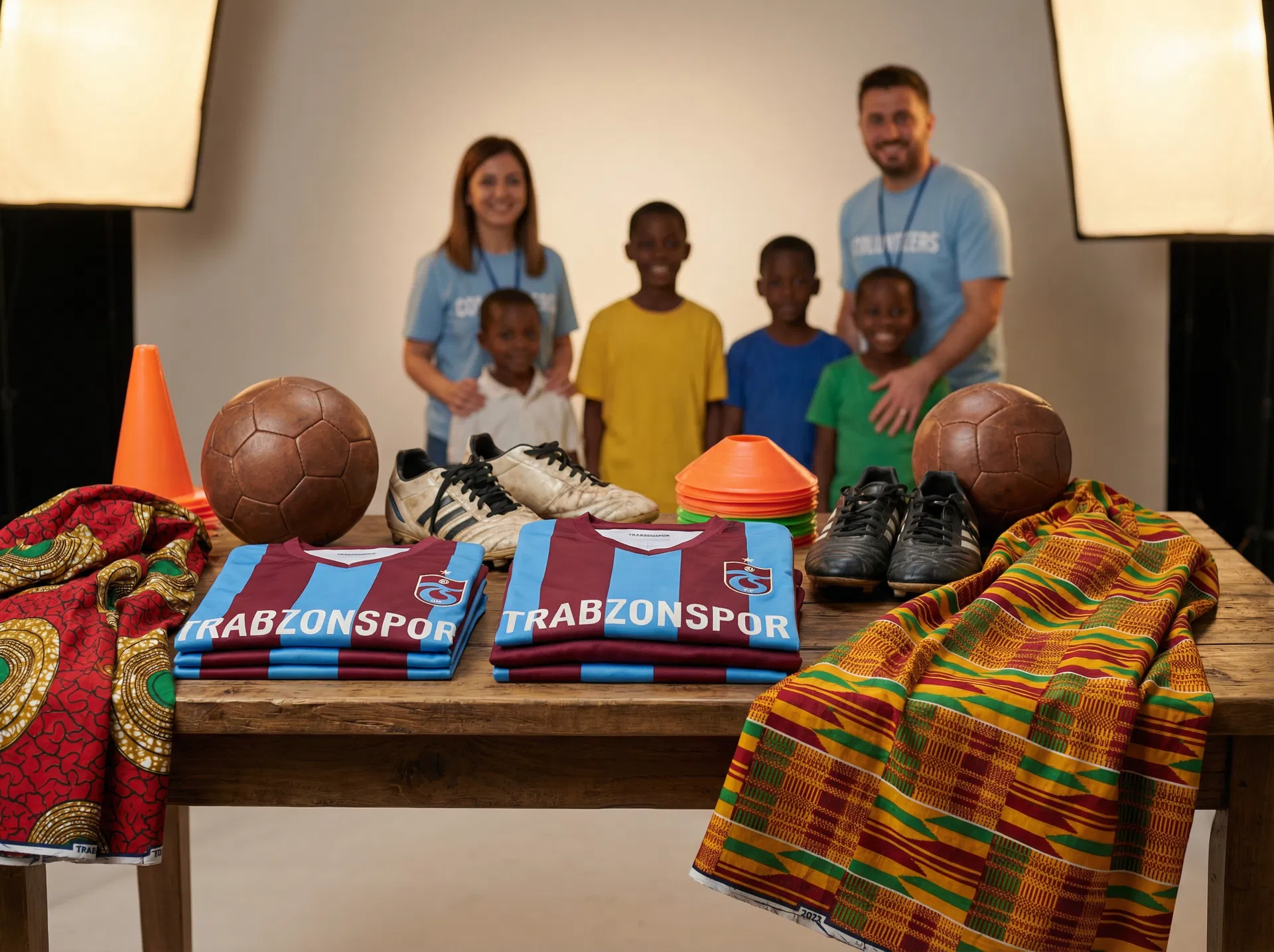 Africa61 bağış programı - formalar ve malzemeler