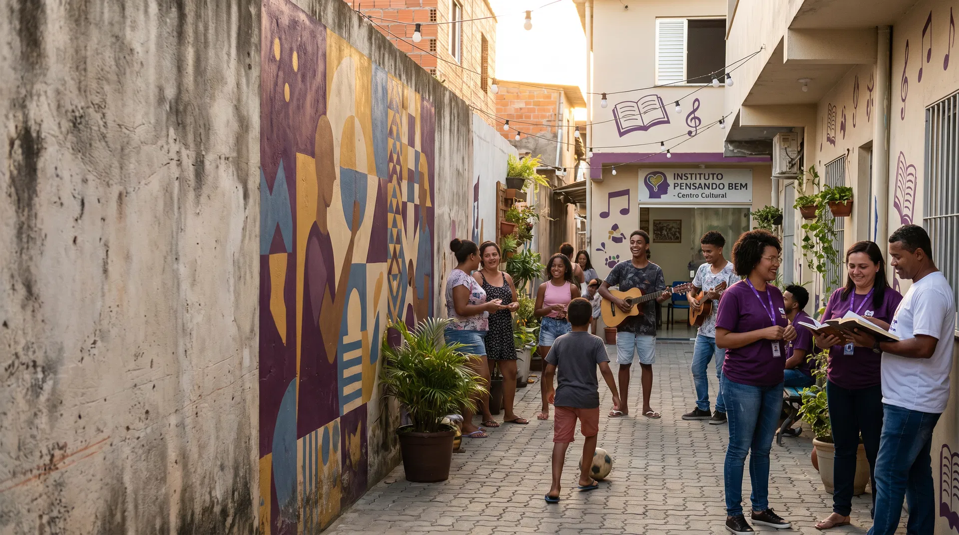 Instituto Pensando Bem em ação no território