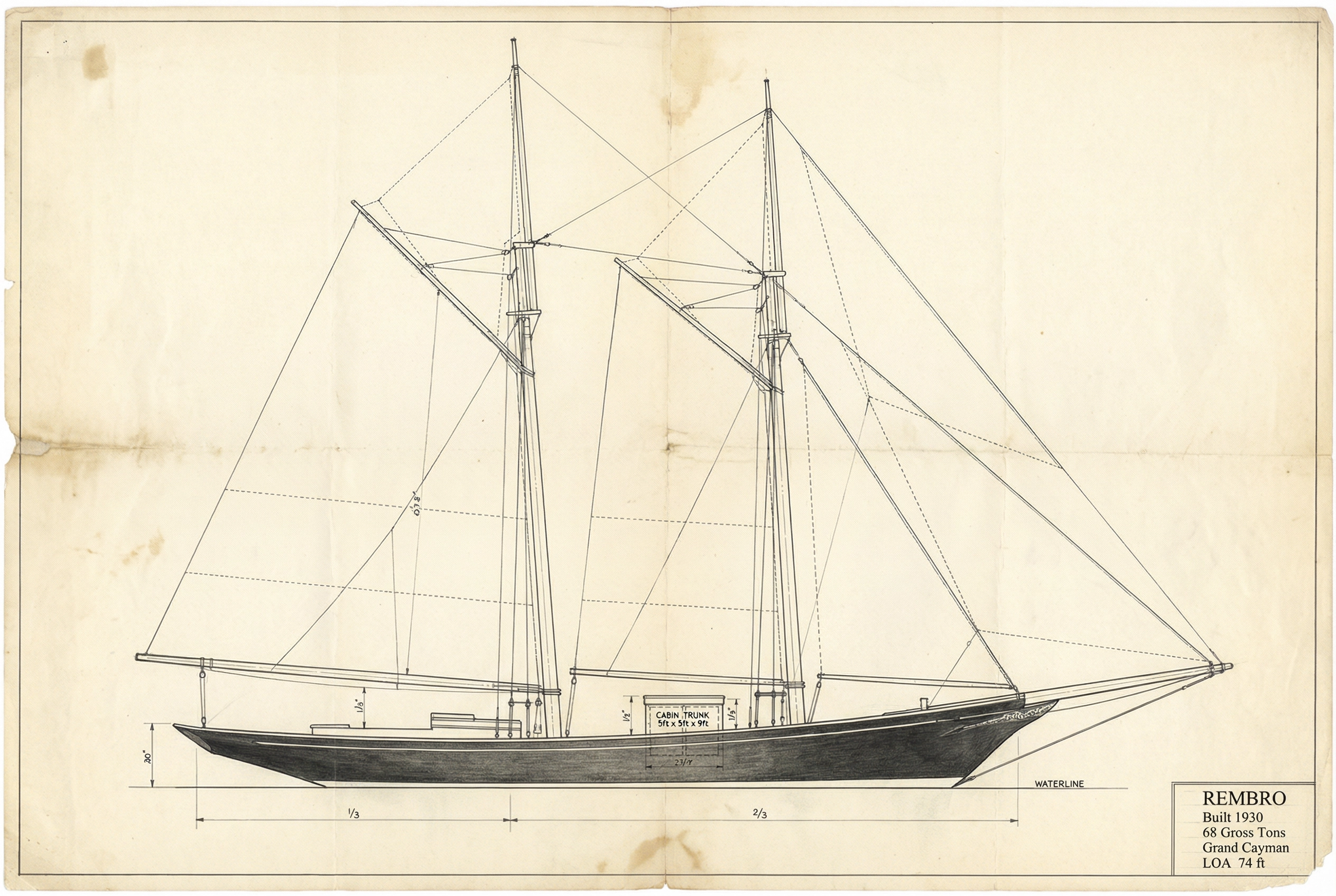 Builder's plan — Rembro