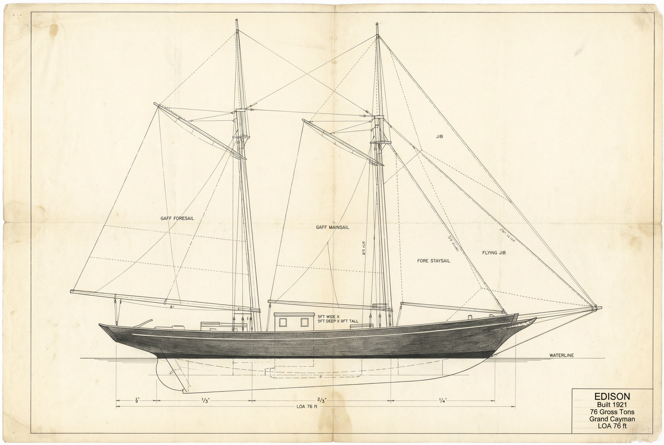 Builder's plan — Edison