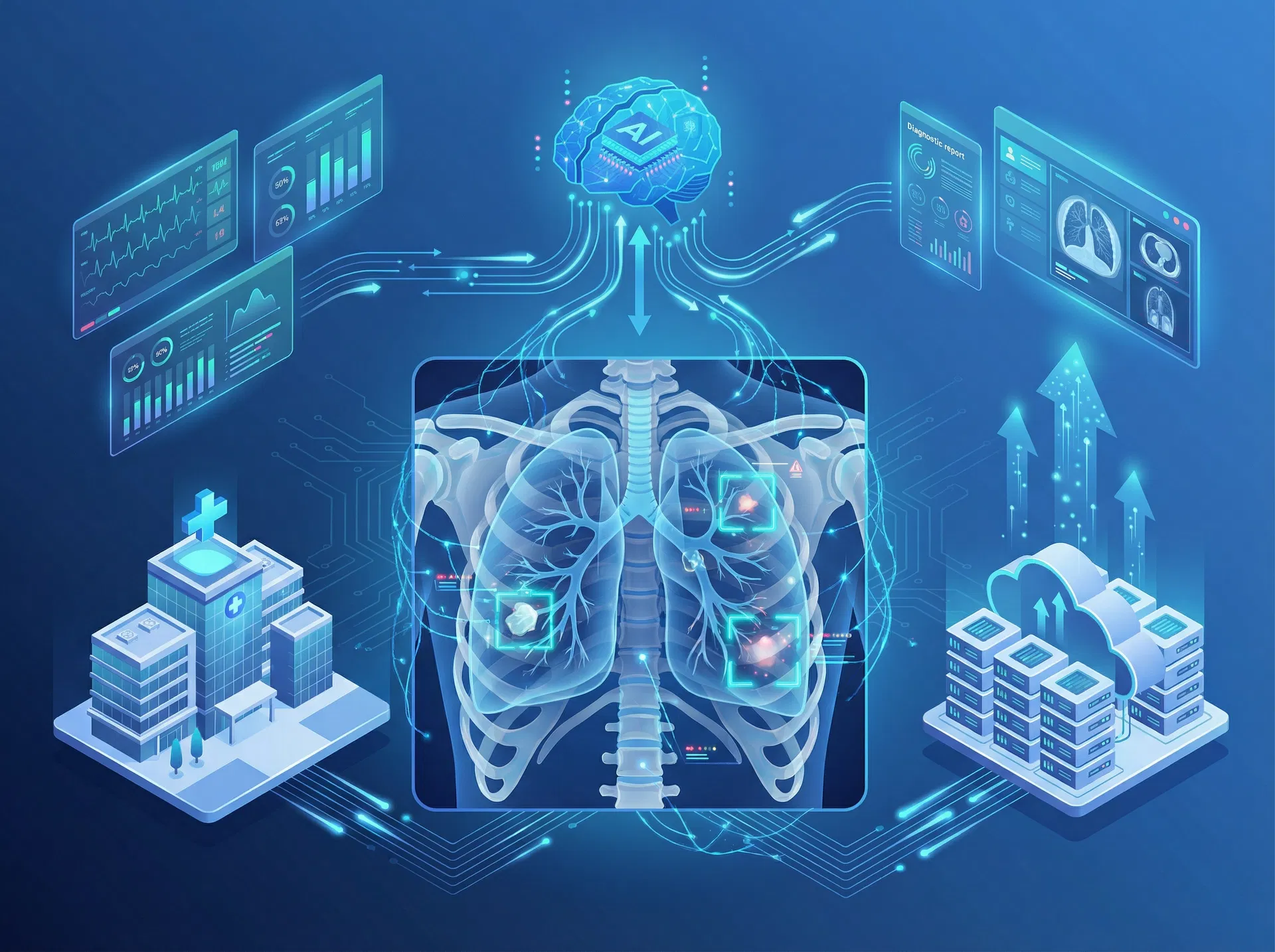 AI智能辅助阅片示意图