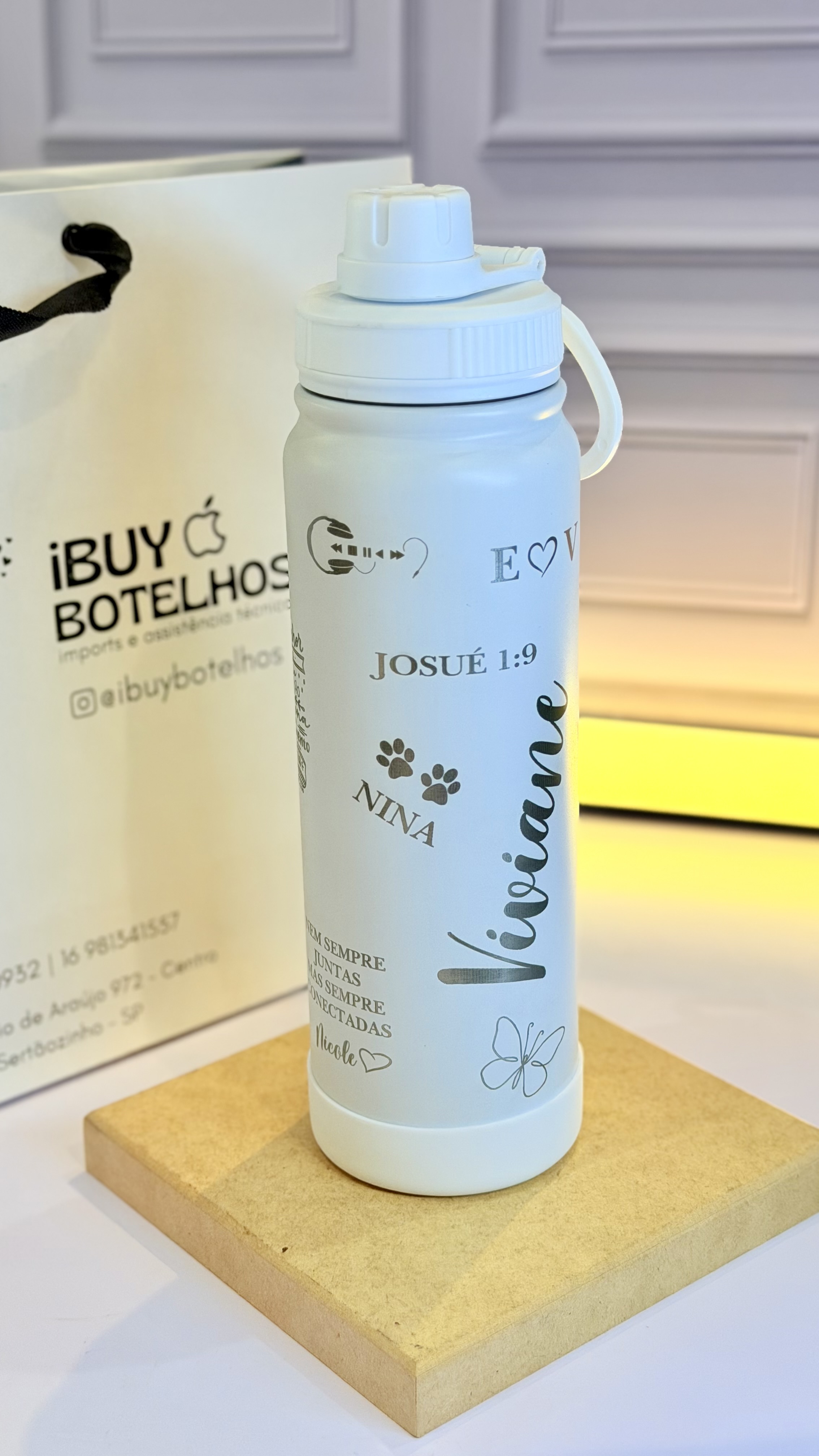 Garrafa térmica personalizada 360° | 800ml 