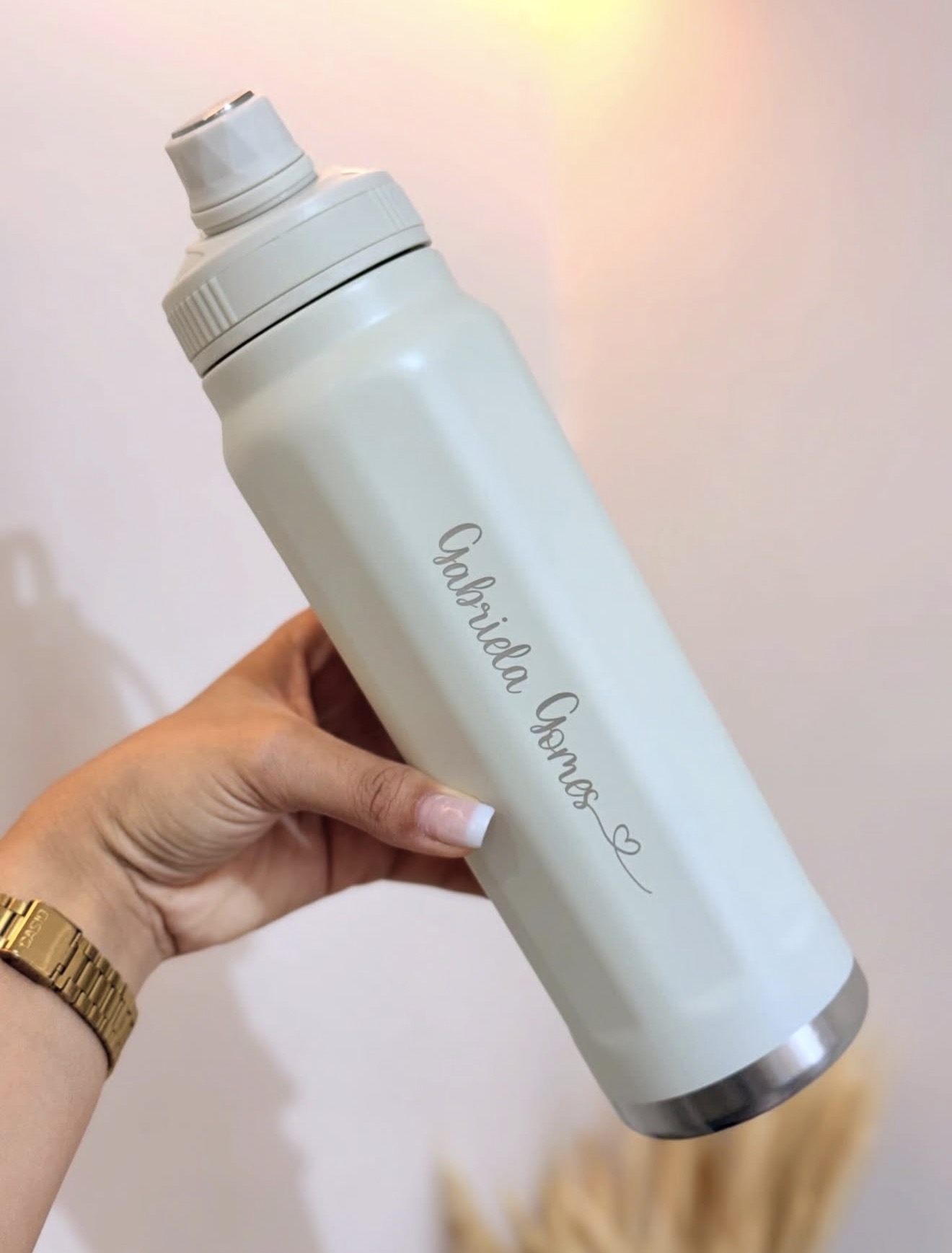 Garrafa térmica sextavada | 800ml