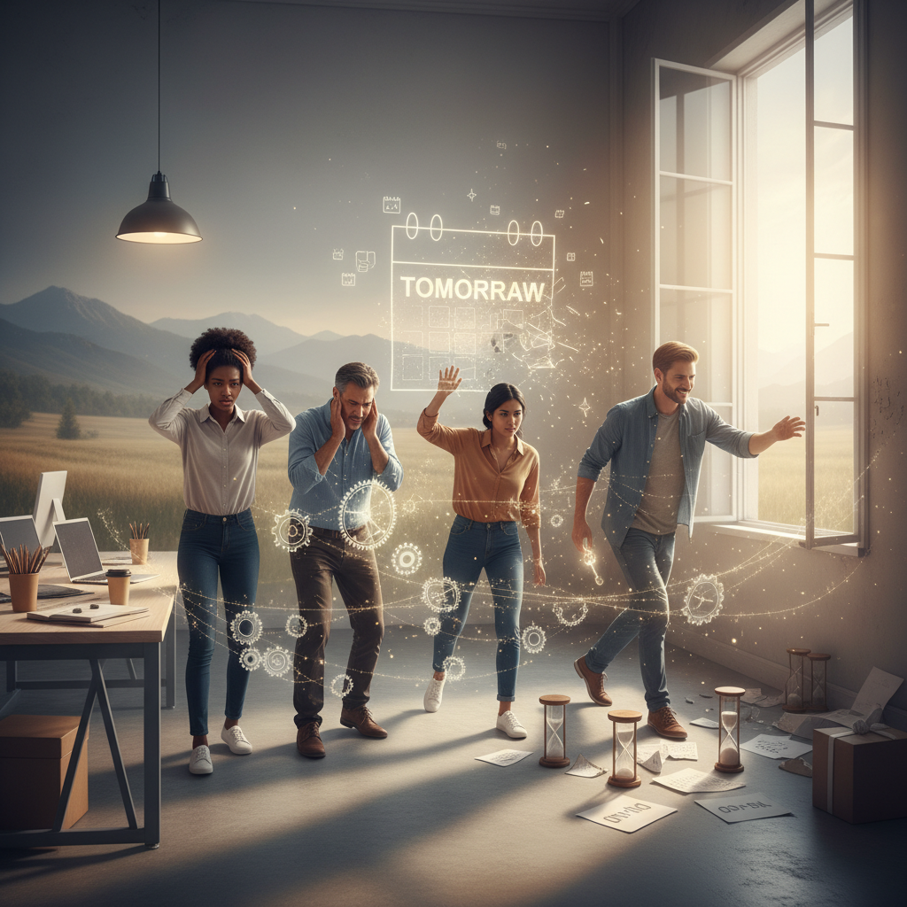 Trapped in Tomorrow: How to Break Free from Procrastination's Grip and Reclaim Your Power