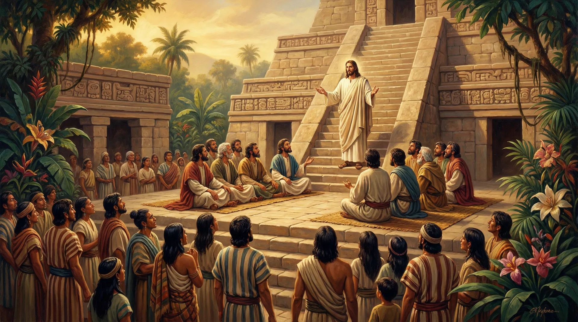 Jesus fulfills the Law of Moses and reveals other sheep