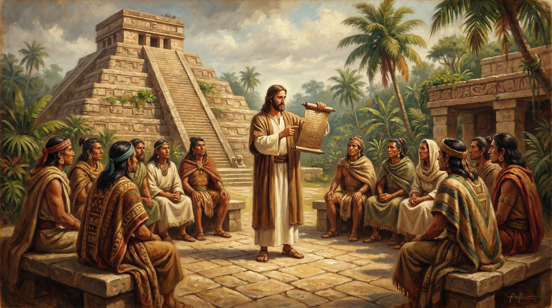 Jesus commands diligent scripture study and records of resurrected saints.