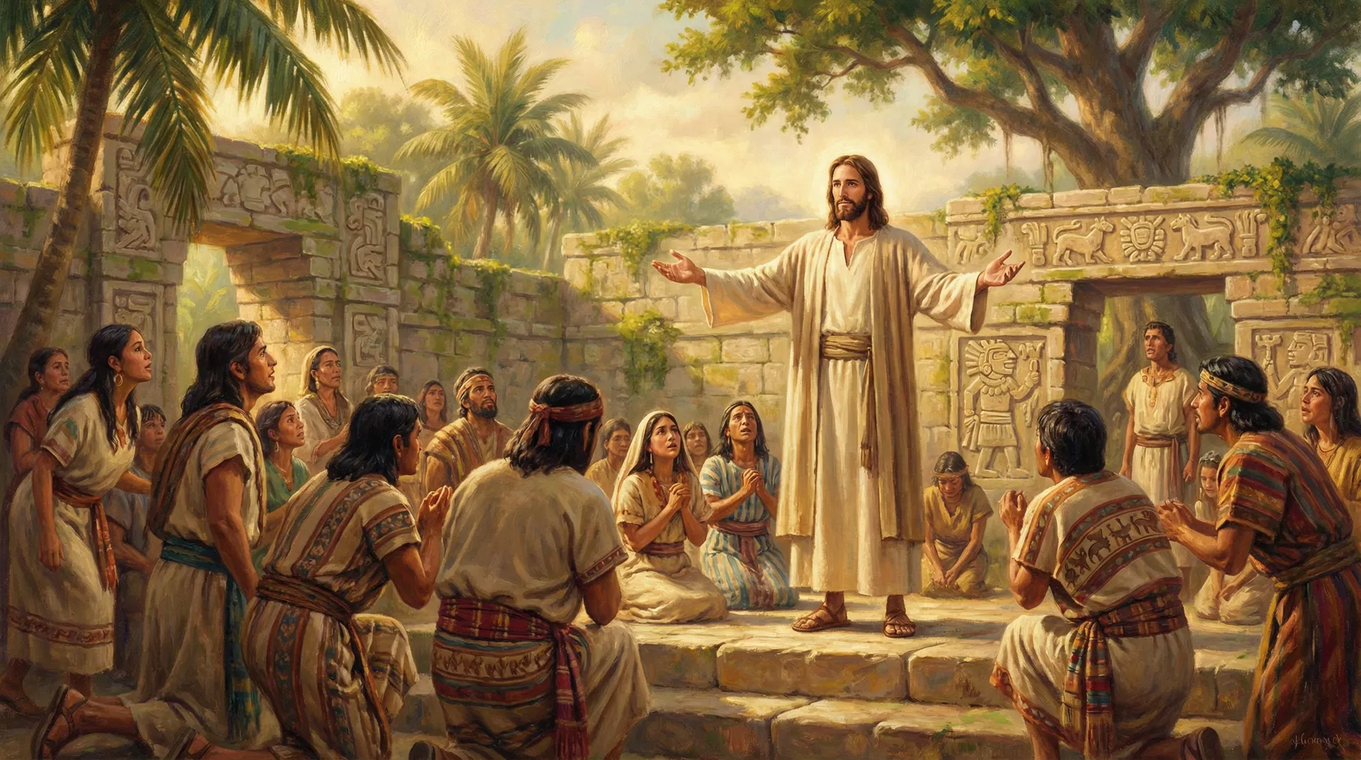 Christ commands Gentiles to repent and join Israel.