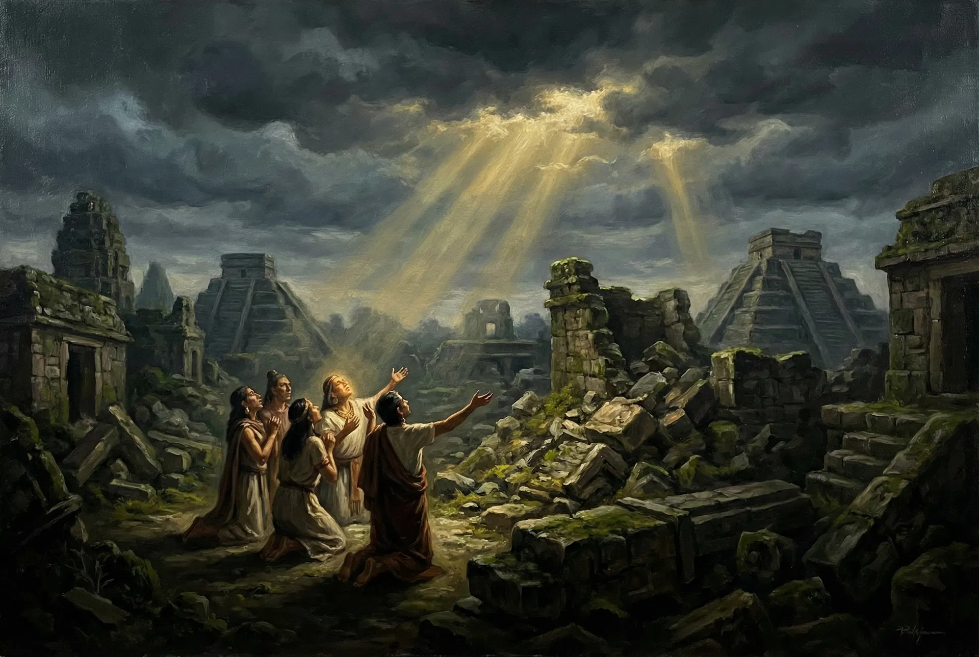 Christ's Voice Proclaims Destruction and Calls to Repentance