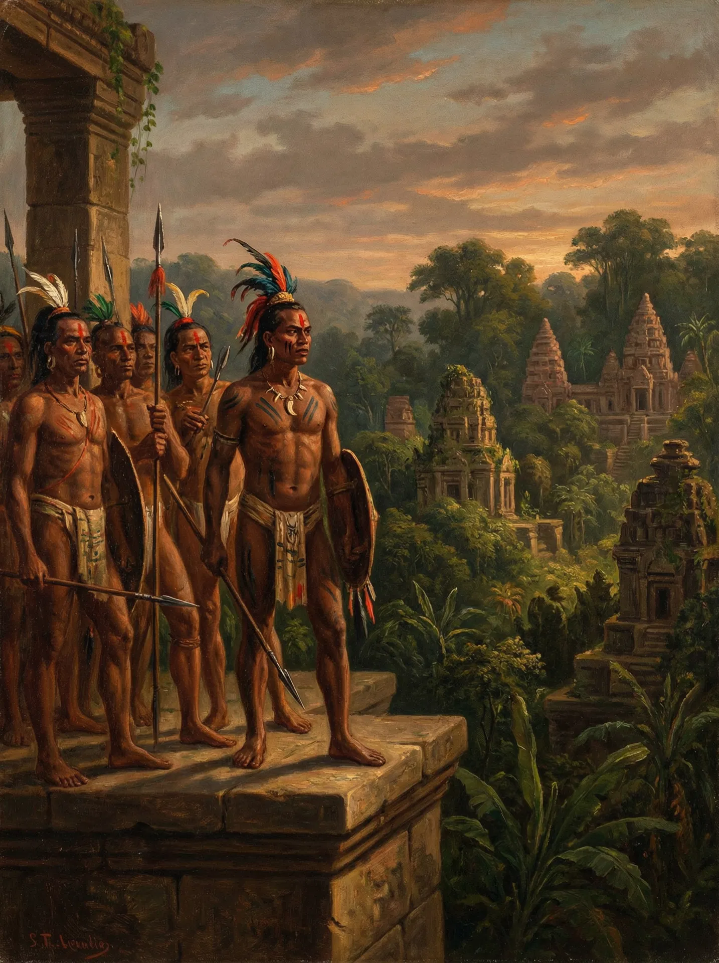 Lamanites' Curse; Amlicites Mark Themselves; Battles Ensue