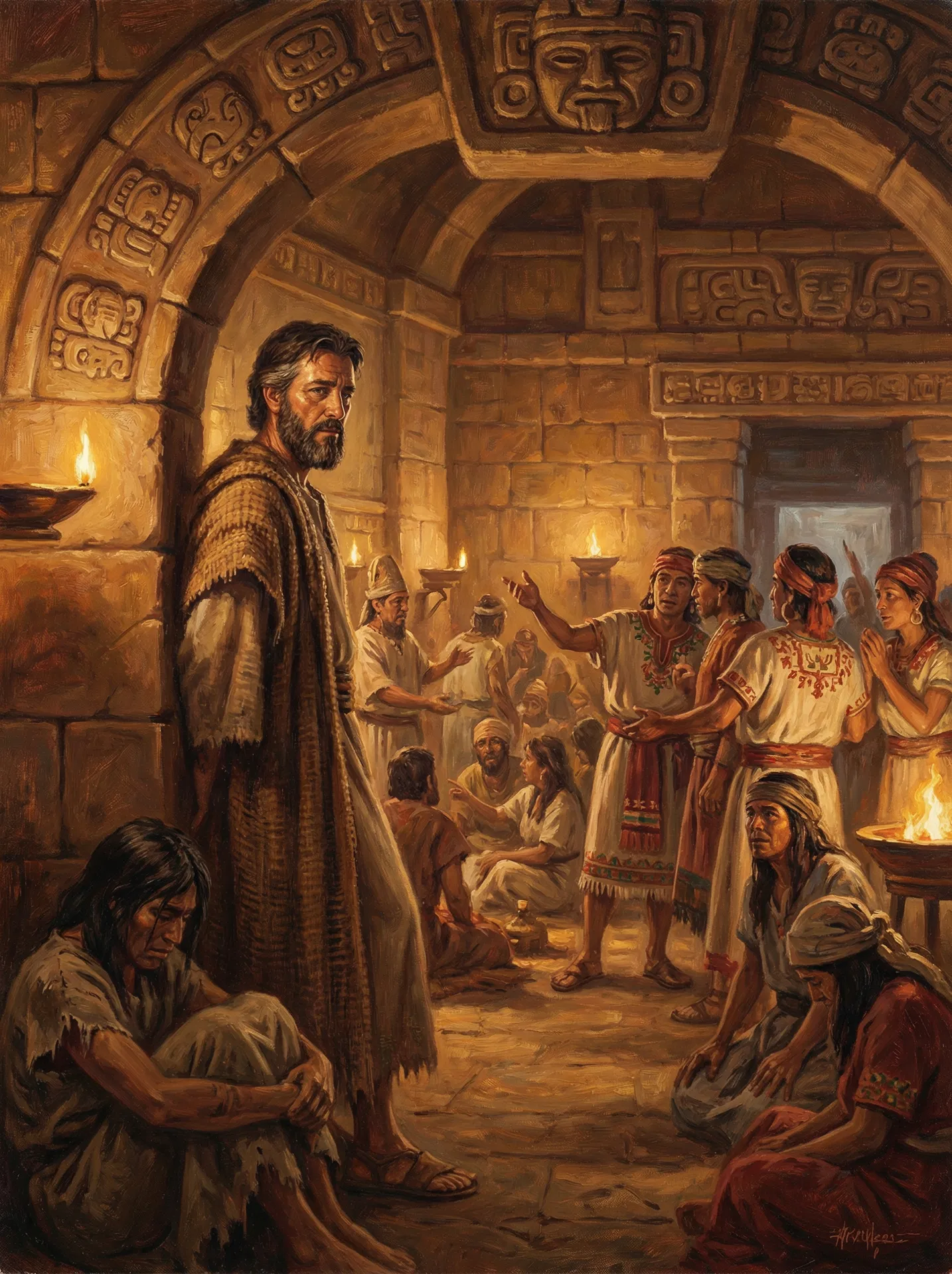 Alma Resigns Judgeship; Combats Pride and Iniquity