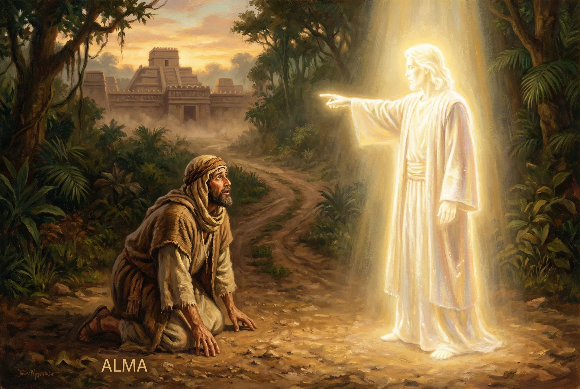 Alma Rejected in Ammonihah; Angel Commands Return