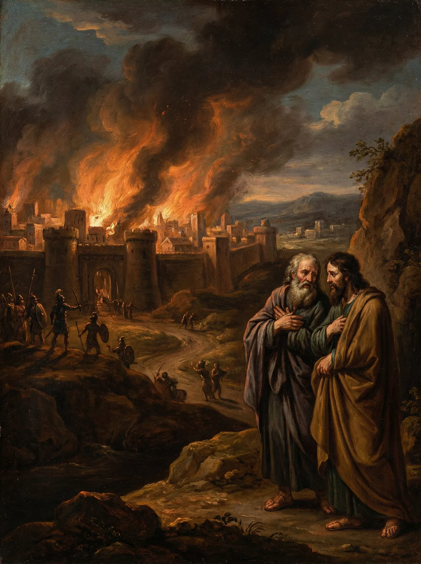 Ammonihah Destroyed; Lamanites Defeated; Alma Preaches Peace