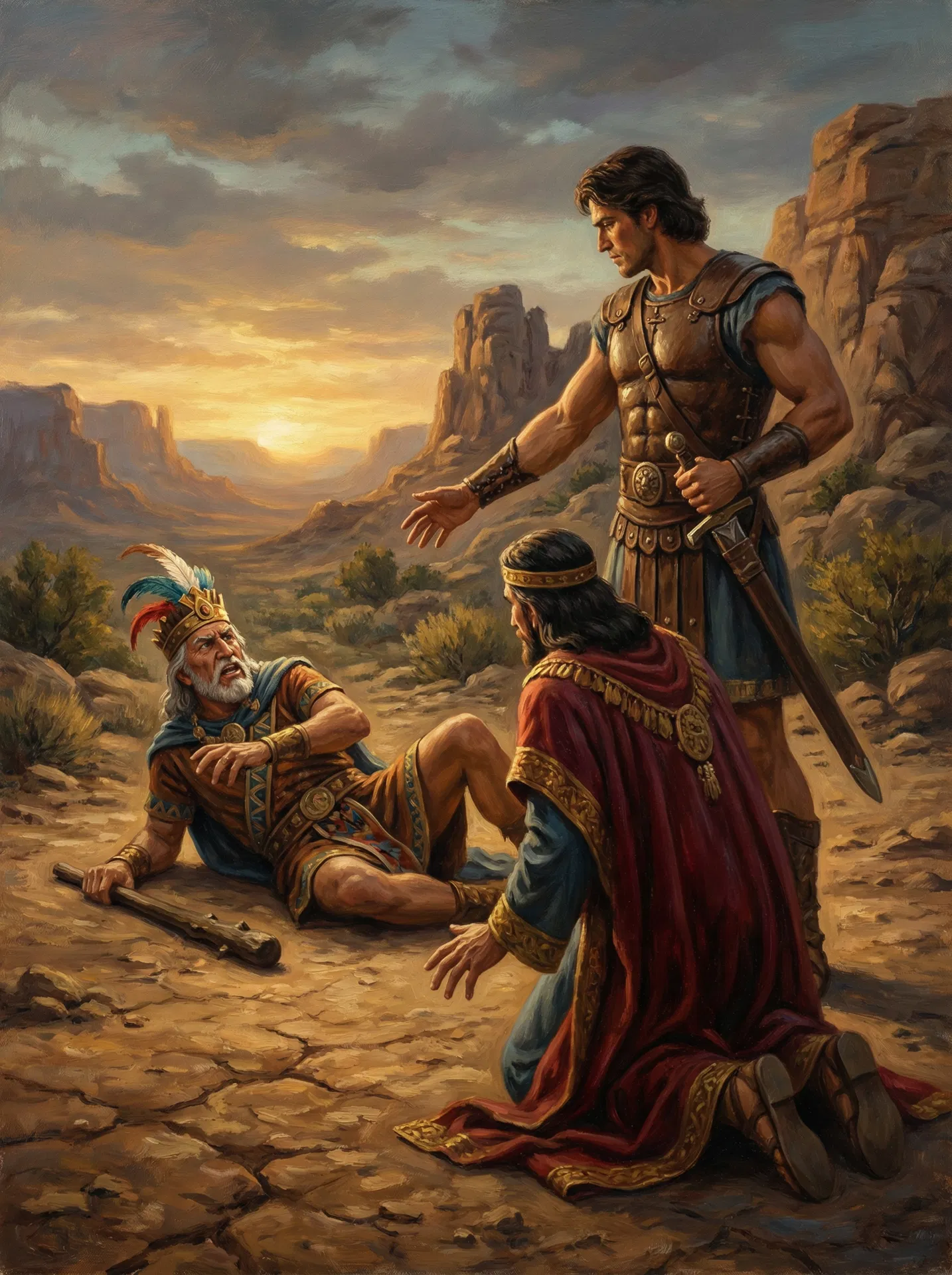 Ammon Defends Lamoni; Brethren Freed from Prison