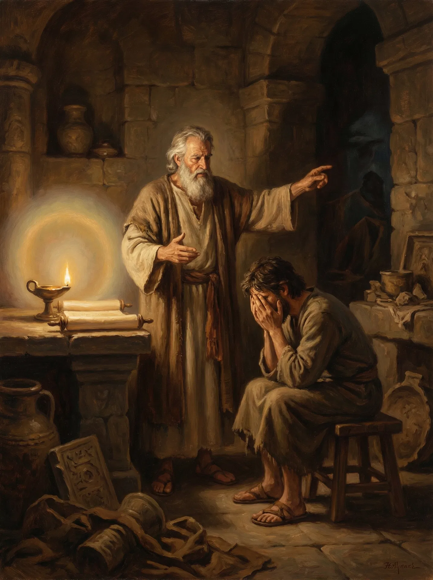 Law of Restoration; Wickedness Never Was Happiness