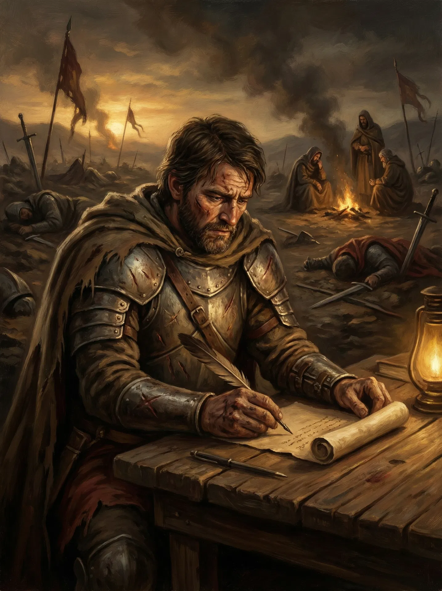 Moroni Rebukes Pahoran for Neglect, Demands Aid