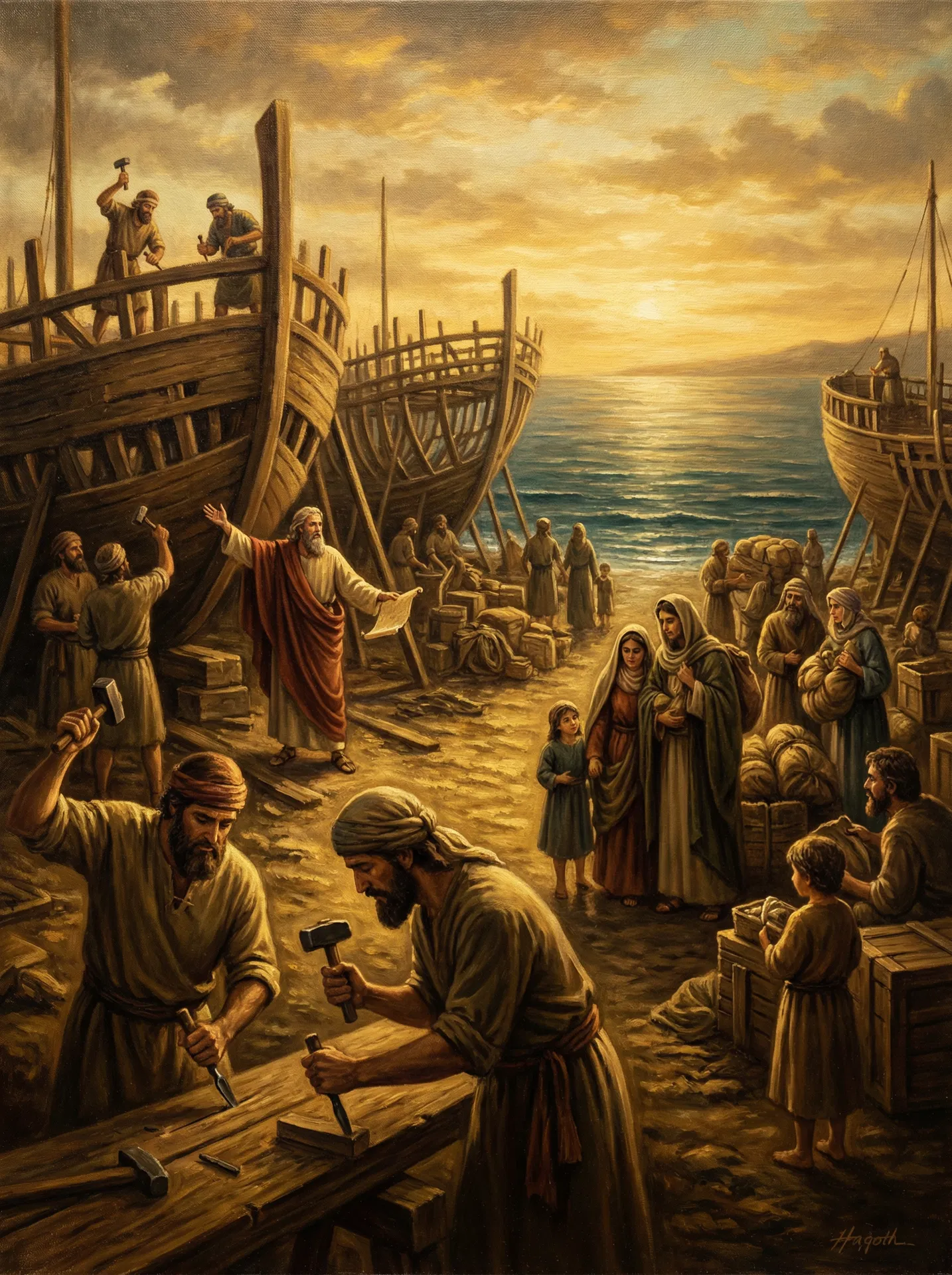 Shiblon and Helaman Guard Records; Hagoth's Ships