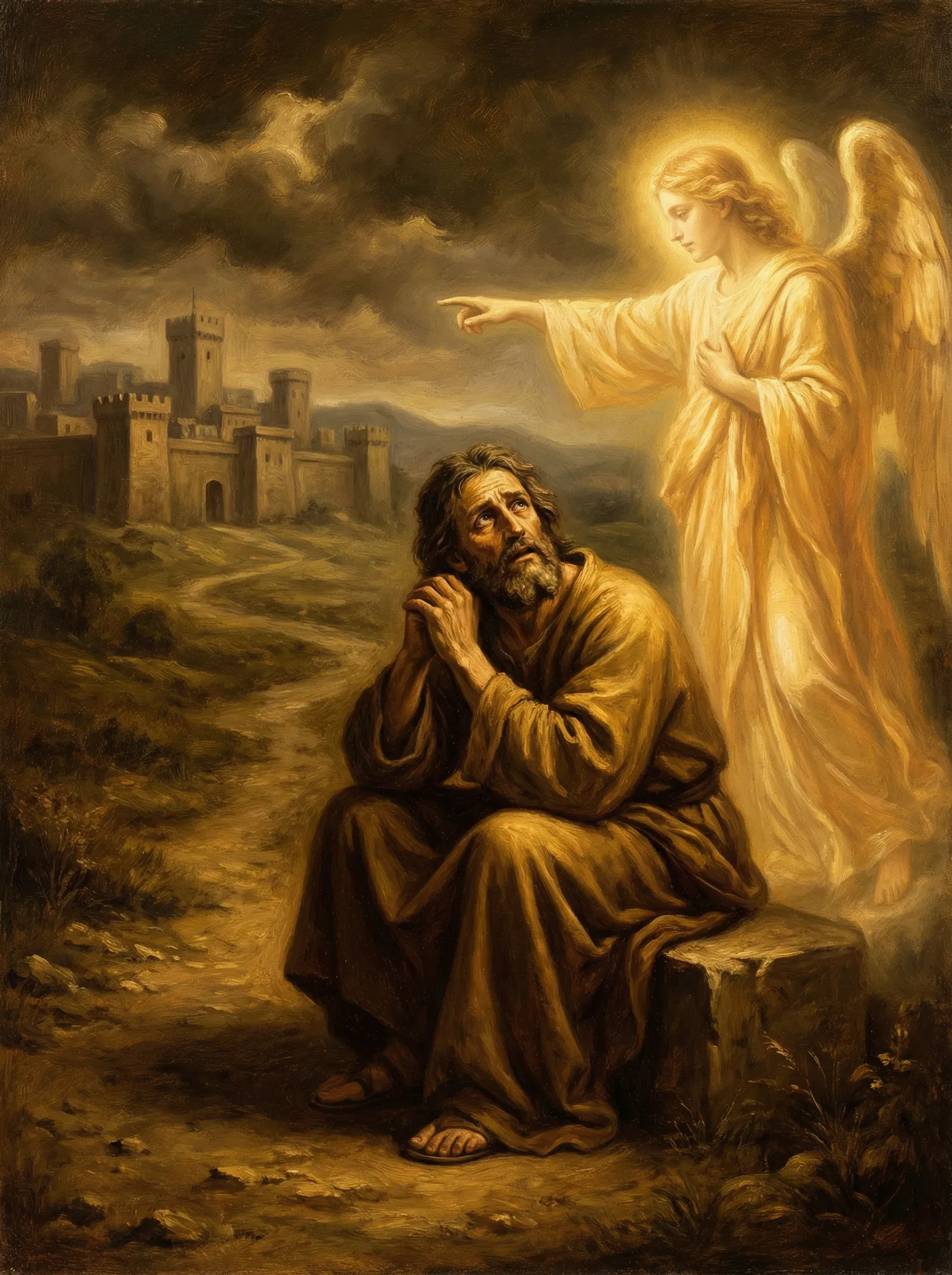 Alma Rejected in Ammonihah; Angel Commands Return