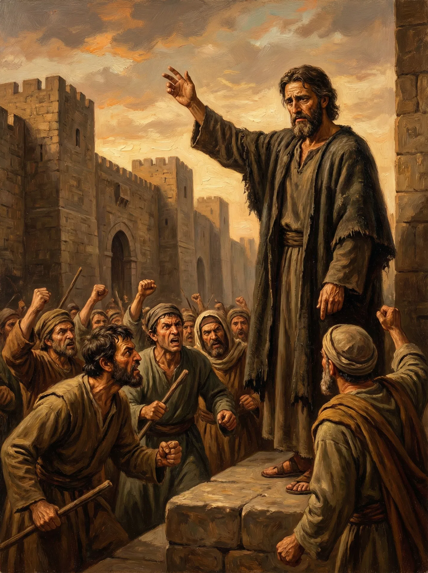 Alma Rebukes Ammonihah; Prophesies Christ's Coming