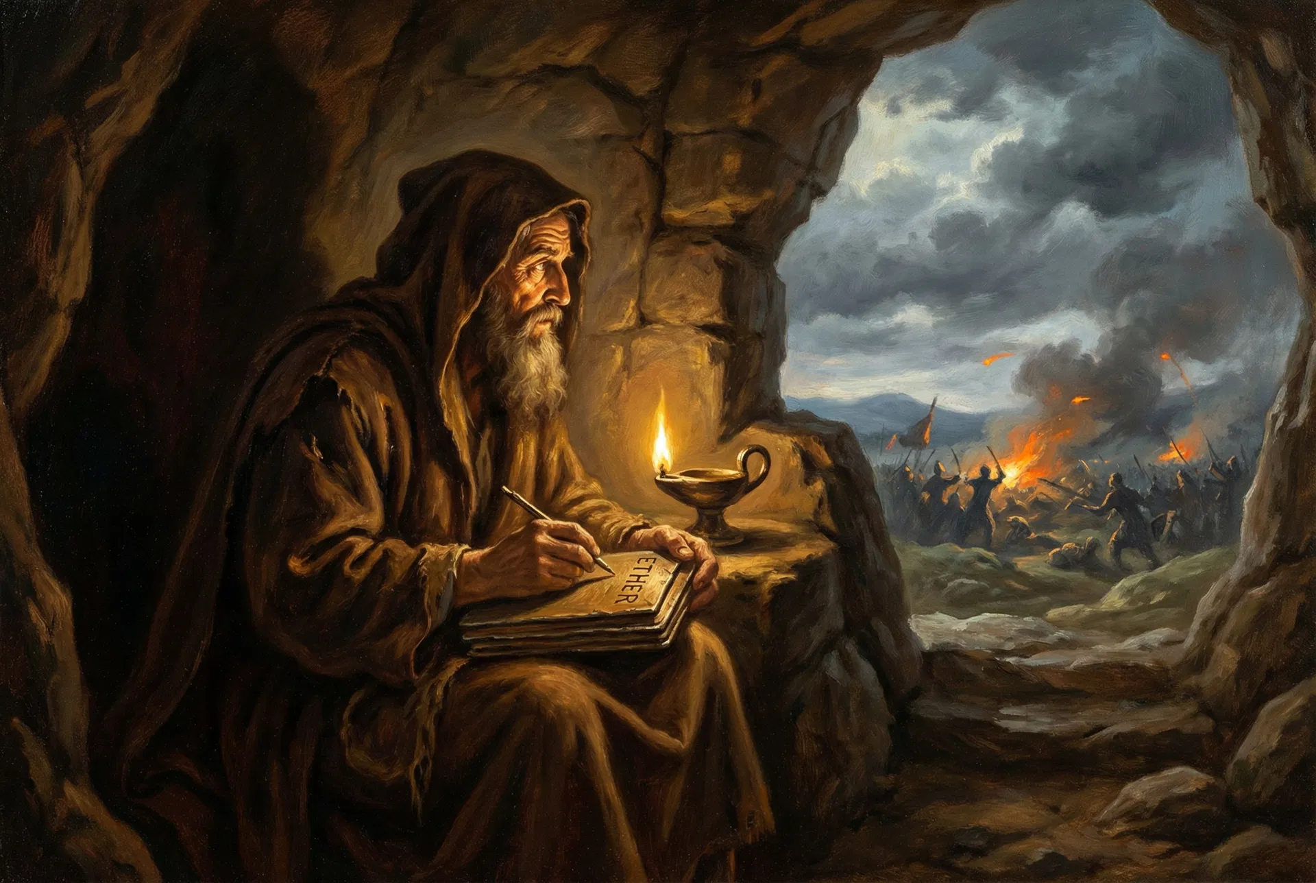 Ether prophesies of the New Jerusalem and Jaredites' rejection of God.