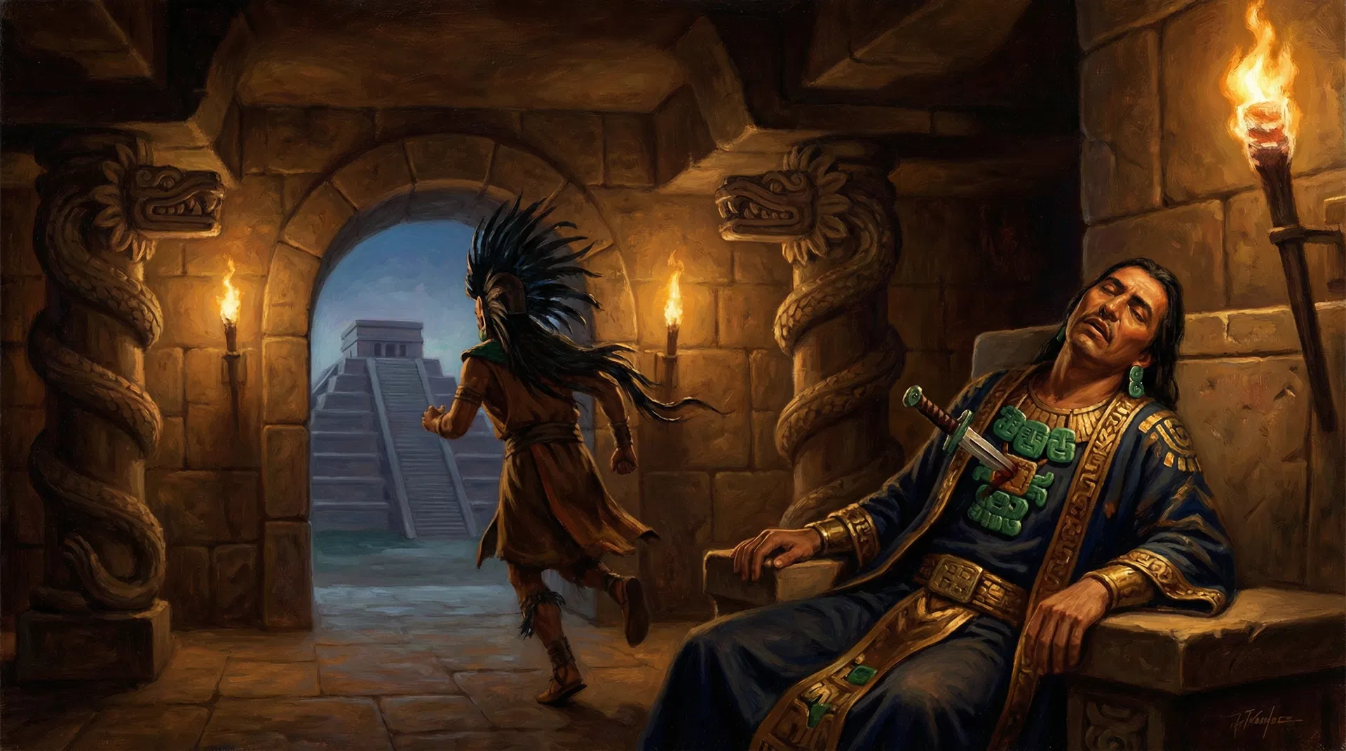 Pahoran II murdered, Coriantumr invades, Moronihah retakes Zarahemla