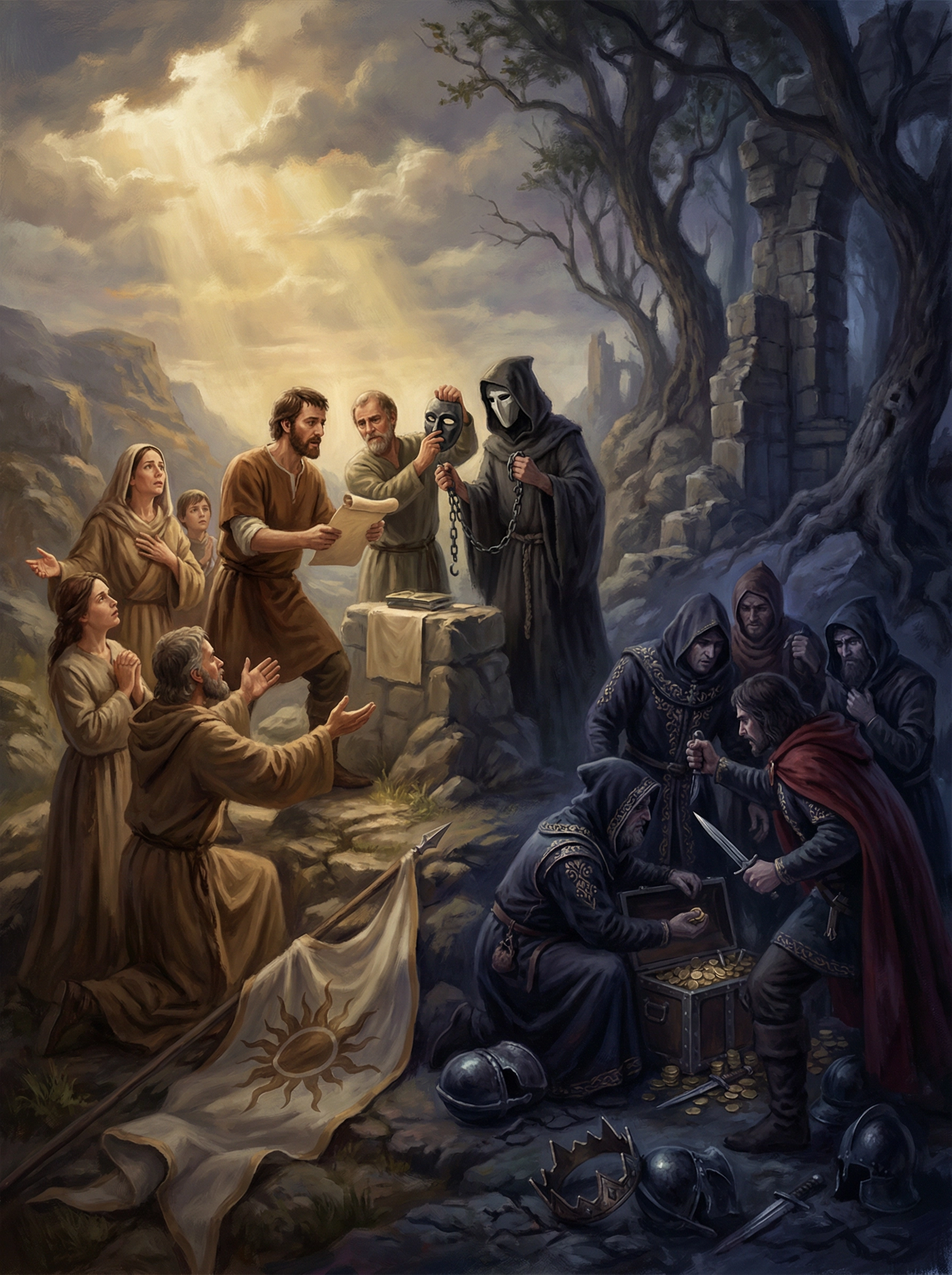 Righteous Lamanites, Wicked Nephites, and Gadianton Robbers