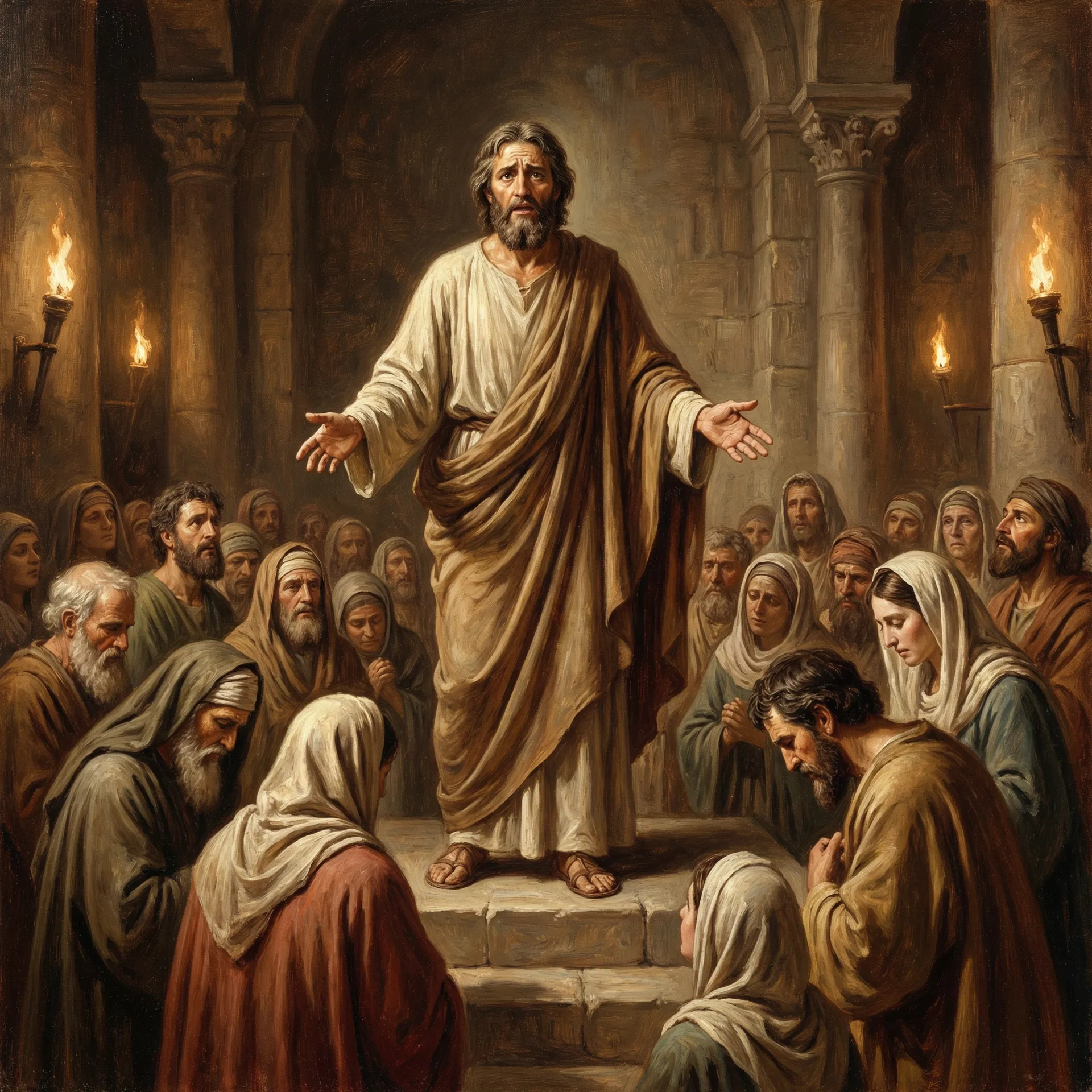 Temple Sermon on Pride, Riches, and Marriage