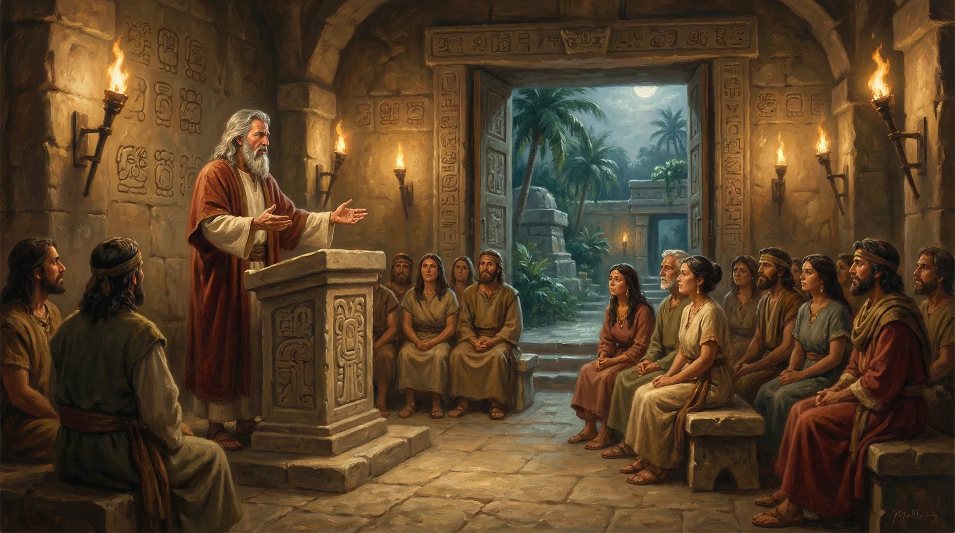 Mormon's Exhortation on Faith, Hope, Charity, and Discerning Good from Evil